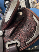 Load image into Gallery viewer, 14&quot; Circle Y Martha Josey Barrel Saddle-Saddle-Consignment-Evolution Equestrian Co.
