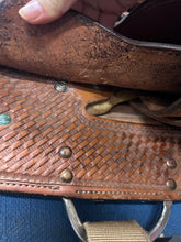 Load image into Gallery viewer, 14" Western Barrel Saddle-Saddles-Consignment-Evolution Equestrian Co.
