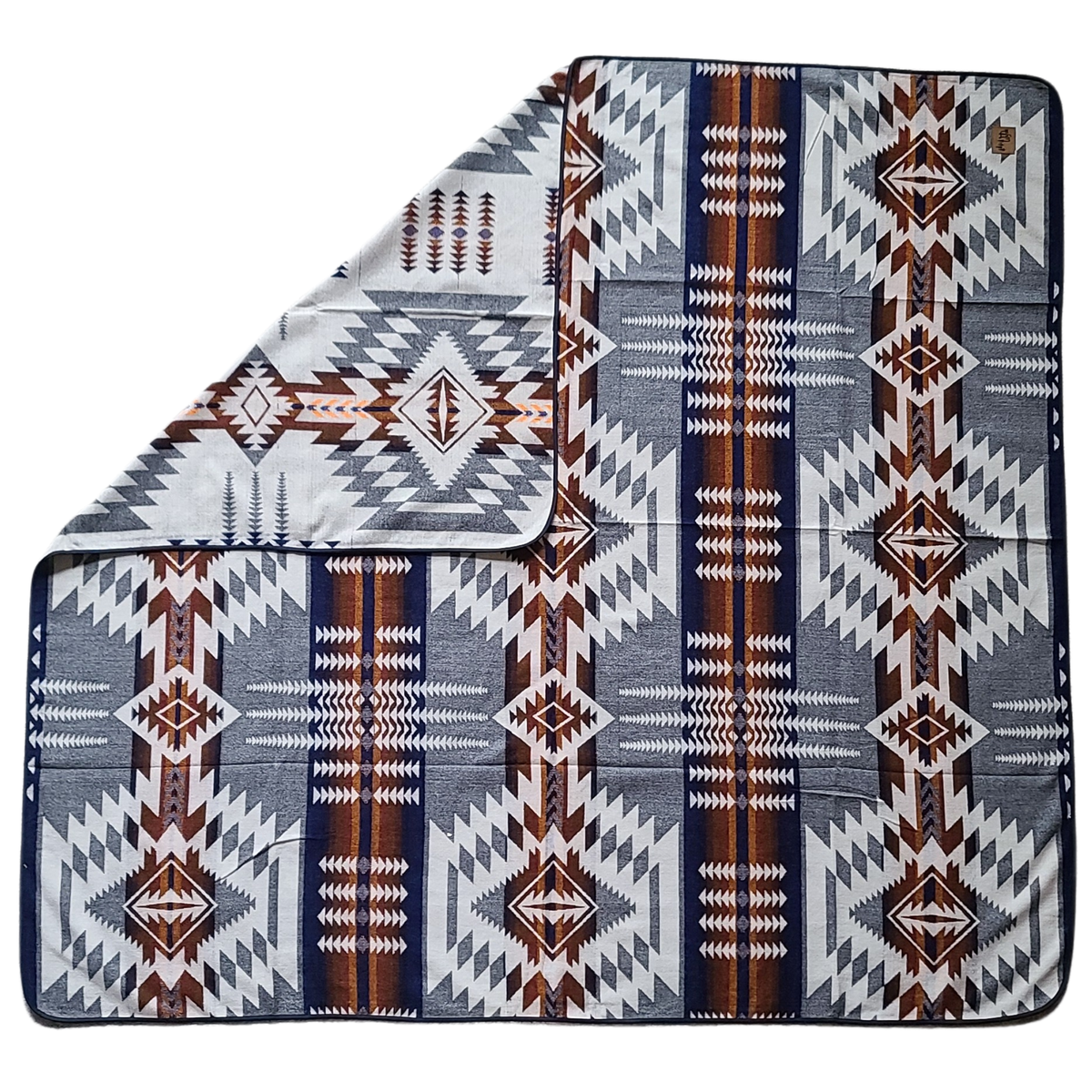 Wylde Brigade - Mica Aztec Reversible Blanket: Throw-Wylde Brigade-Evolution Equestrian Co.