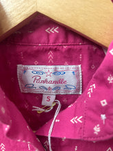 Load image into Gallery viewer, Panhandle Slim Kids Pink Western Shirt Small
