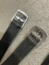 Load image into Gallery viewer, Black English Stirrup Leathers 1&quot; x 63&quot;
