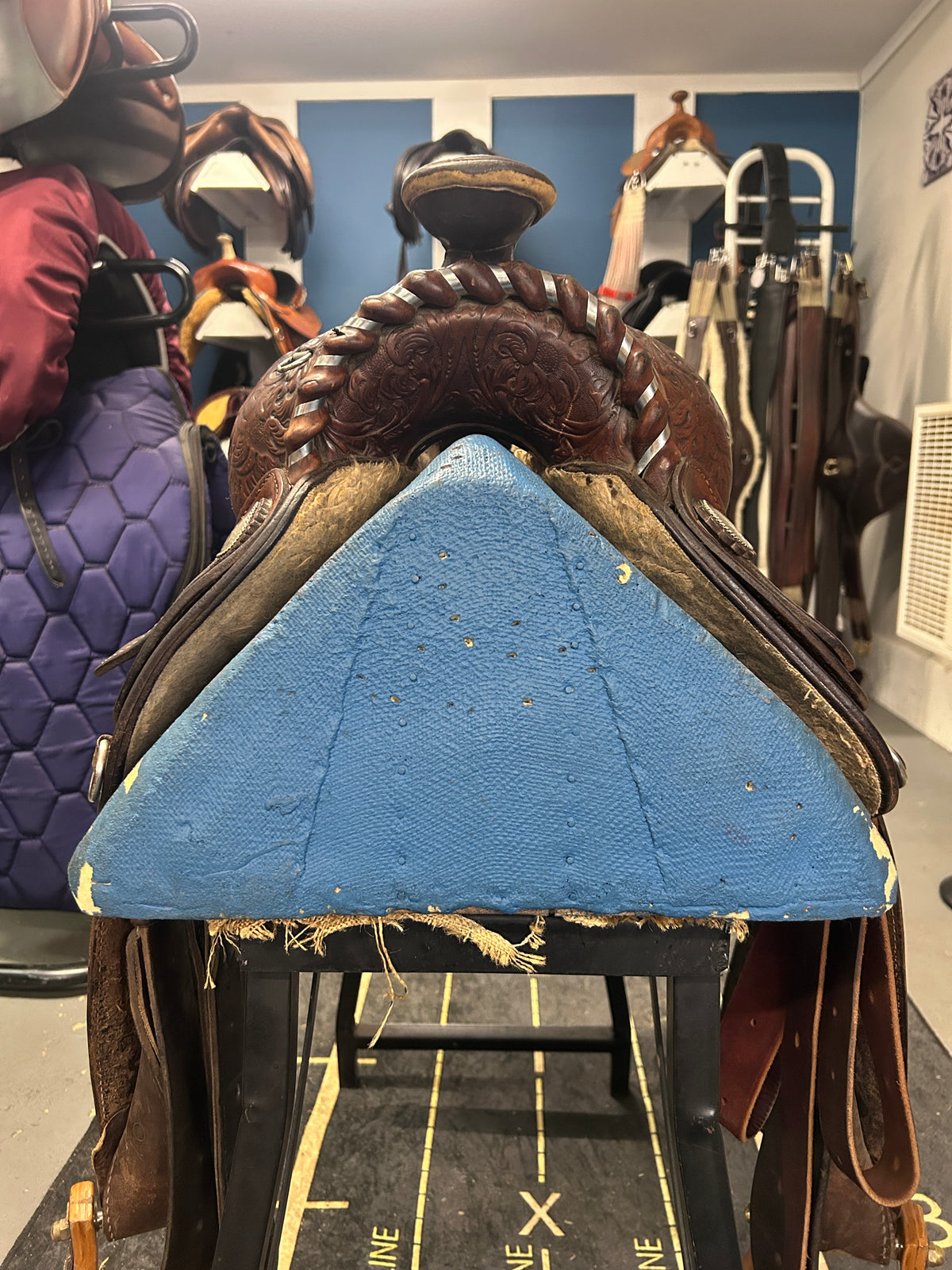 14.5" Circle Y Western Saddle-Saddle-Consignment-Evolution Equestrian Co.