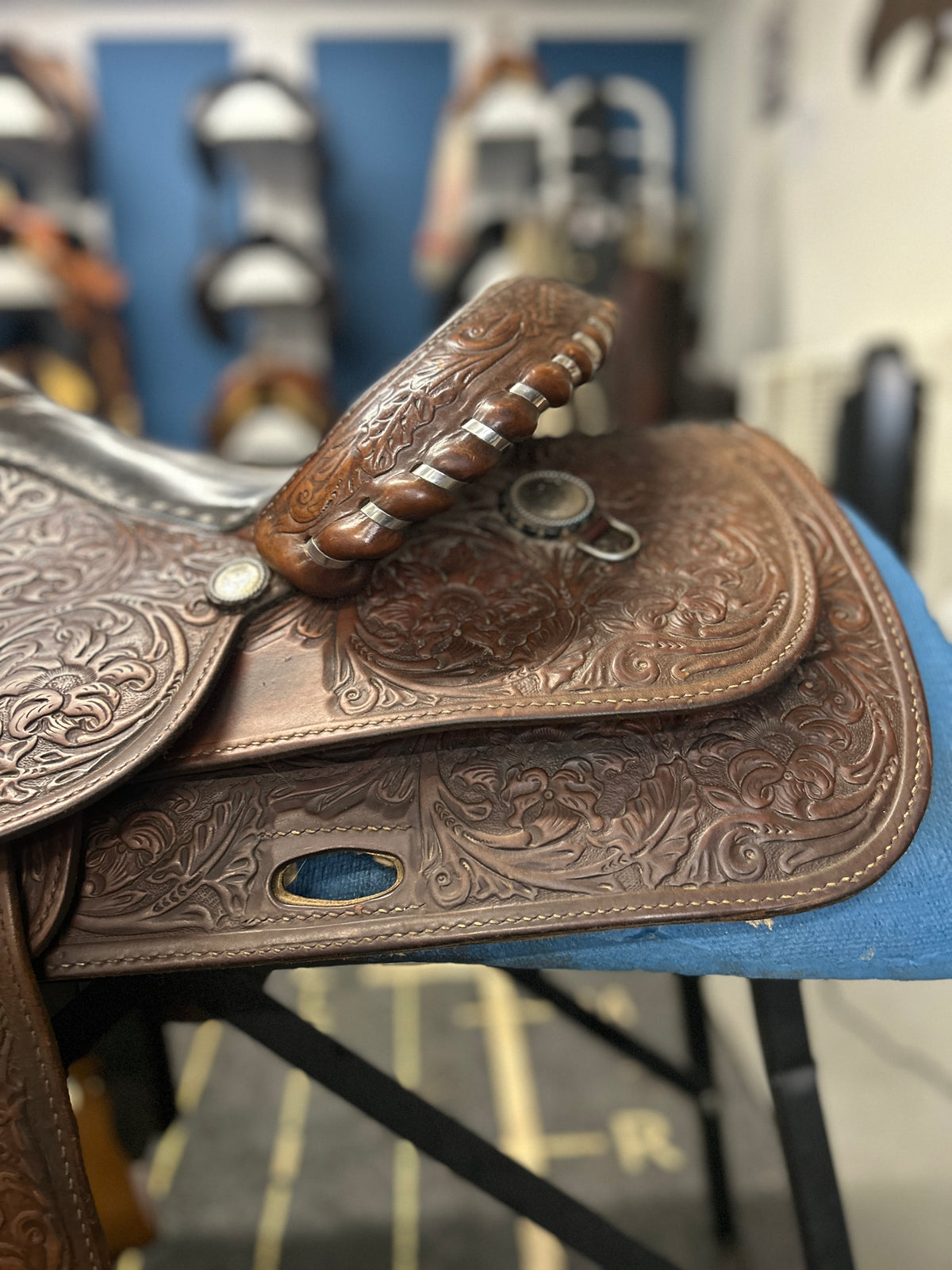 14.5" Circle Y Western Saddle-Saddle-Consignment-Evolution Equestrian Co.