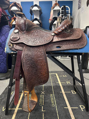 14.5" Circle Y Western Saddle-Saddle-Consignment-Evolution Equestrian Co.