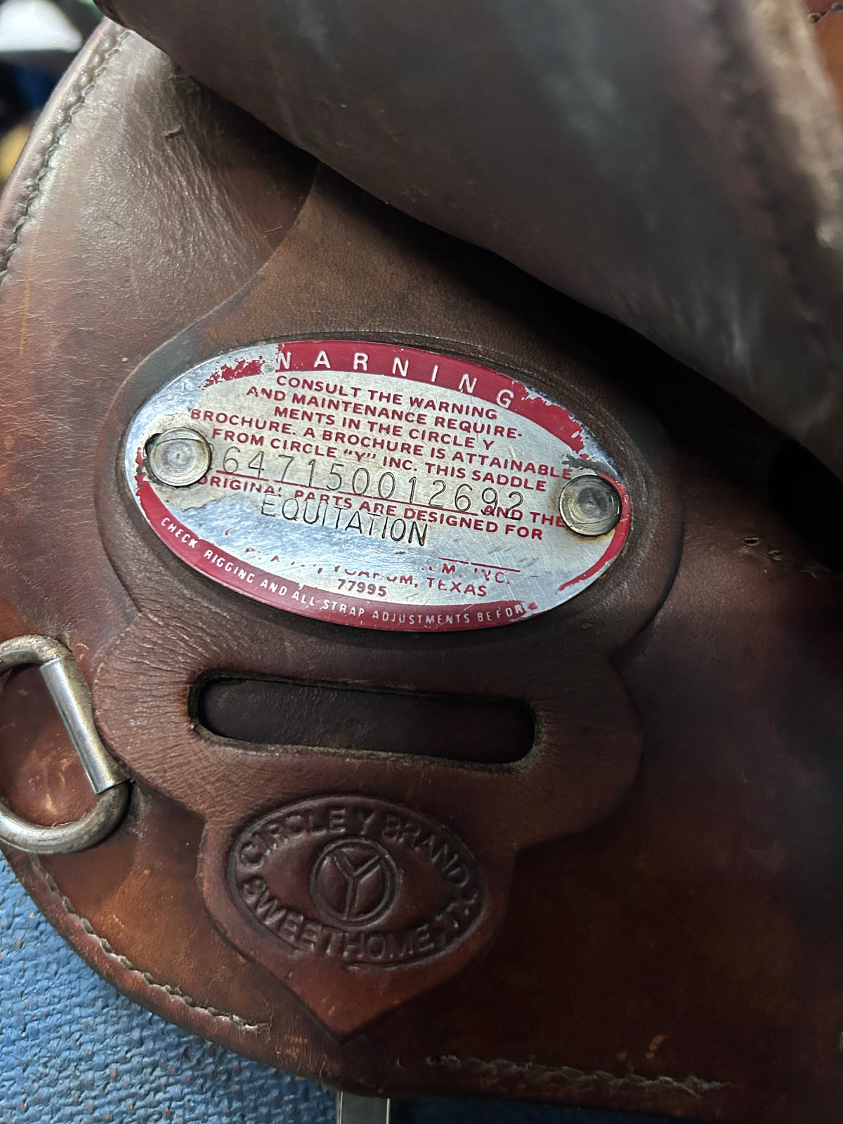 15" Circle Y Equitation Saddle-Saddle-Consignment-Evolution Equestrian Co.