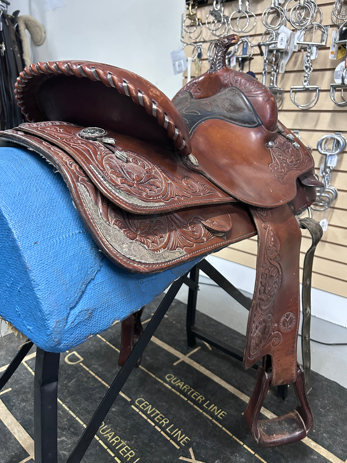 15" Circle Y Equitation Saddle-Saddle-Consignment-Evolution Equestrian Co.