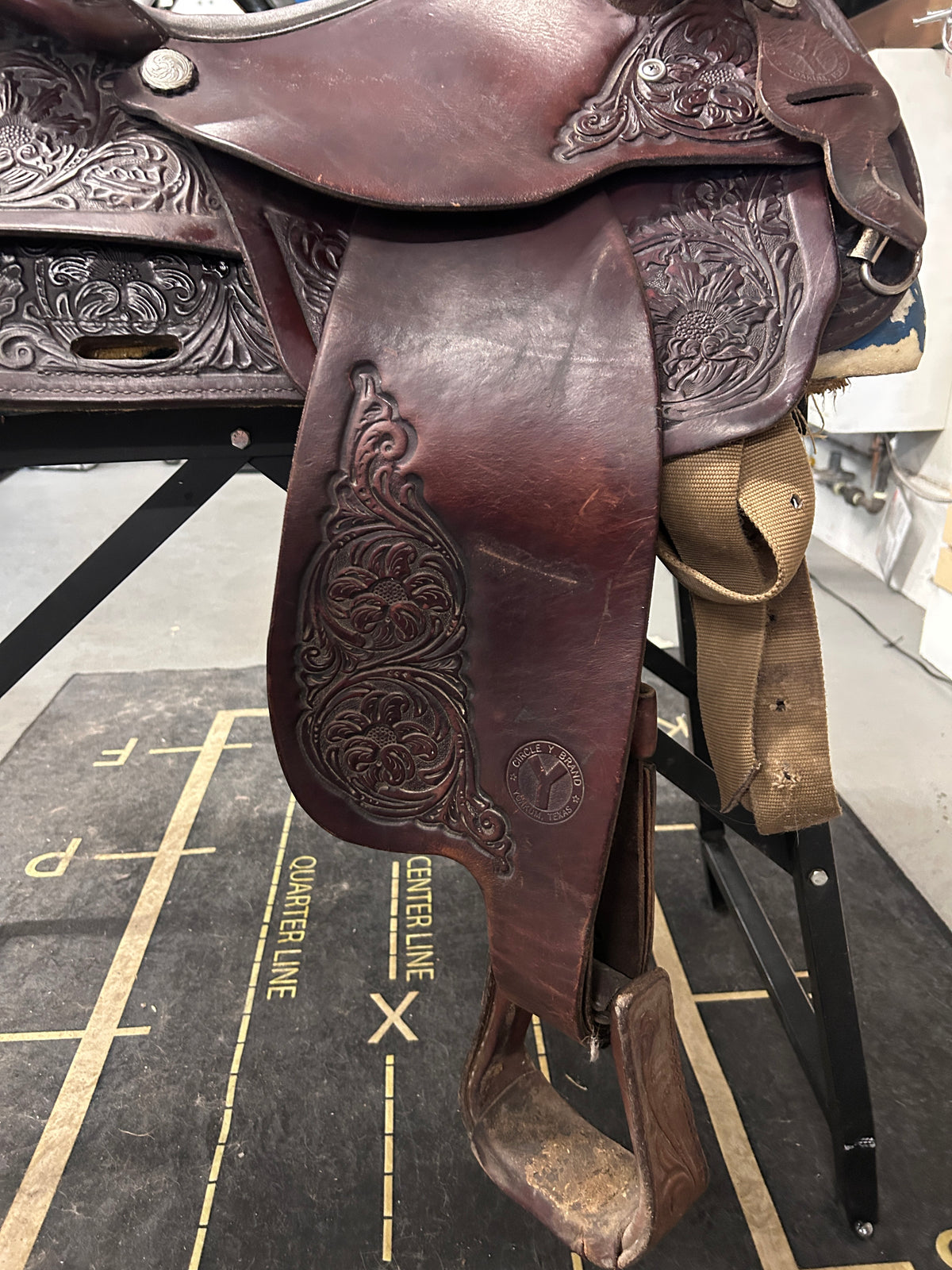 15" Circle Y Equitation Western Saddle-Saddle-Consignment-Evolution Equestrian Co.