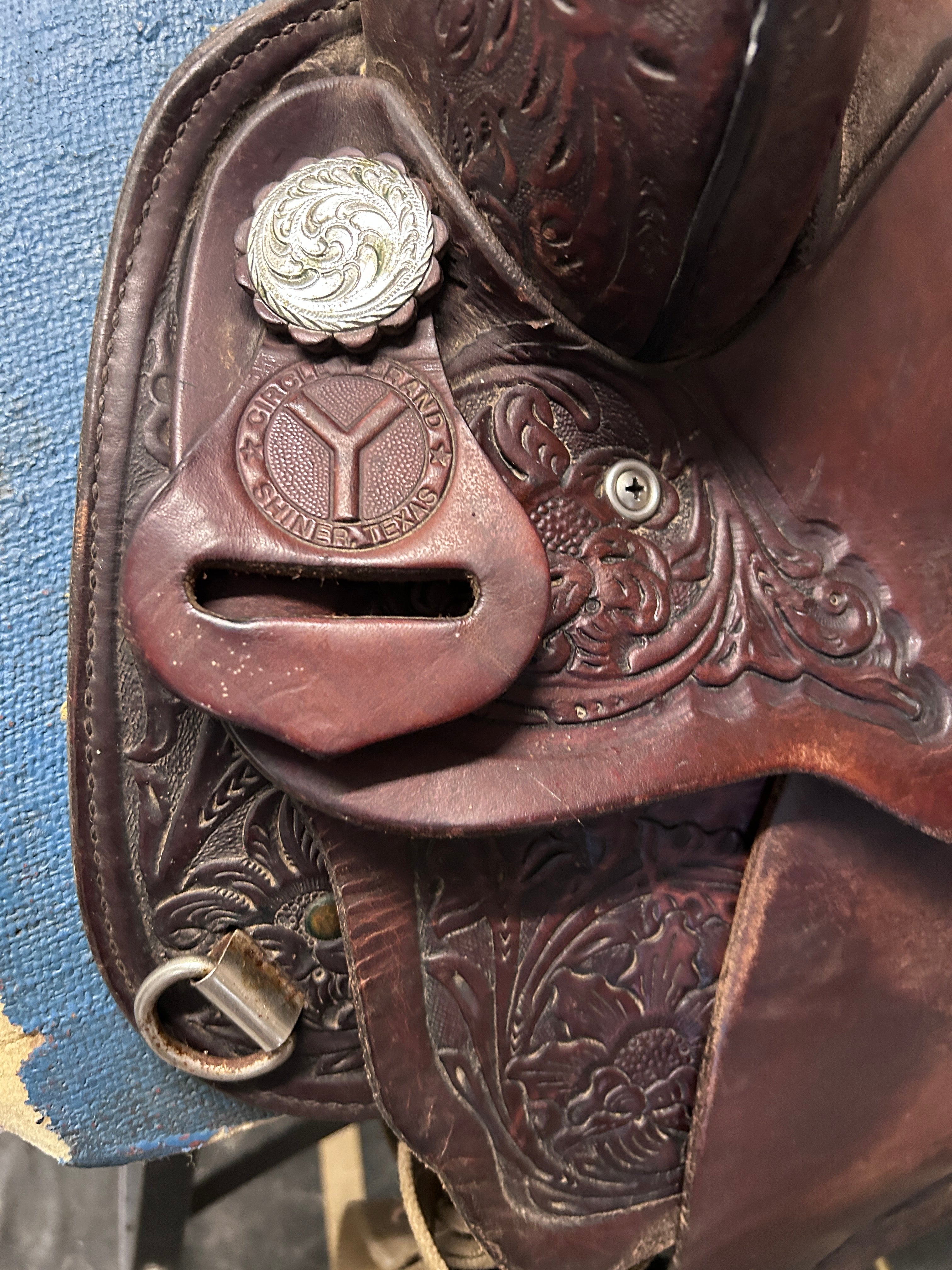 15" Circle Y Equitation Western Saddle-Saddle-Consignment-Evolution Equestrian Co.