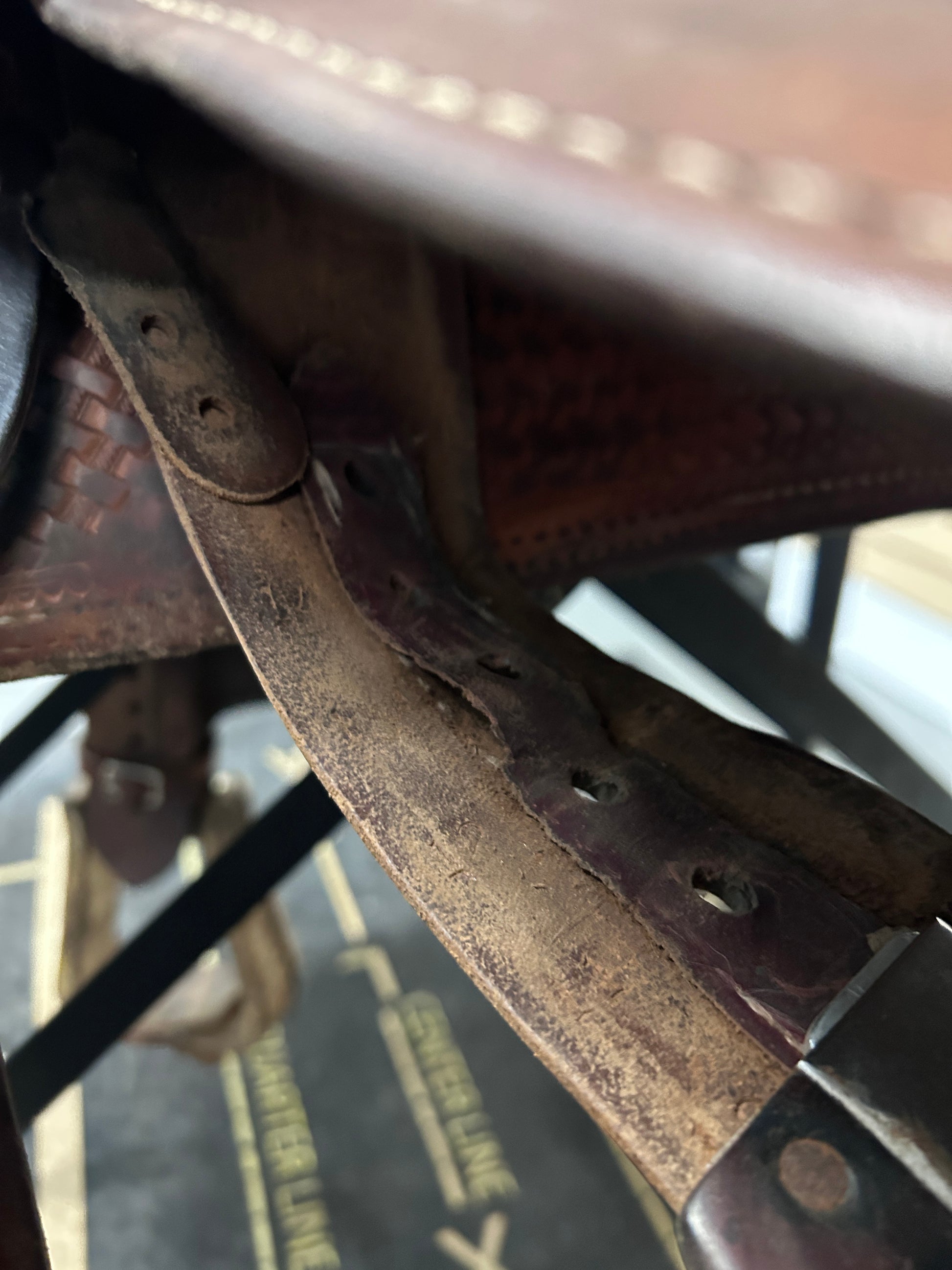 15" Crates Mike Beers Team Roper Western Saddle-Saddle-Consignment-Evolution Equestrian Co.