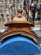 Load image into Gallery viewer, 15&quot; F. Eamor Roper Saddle-Saddle-Evolution Equestrian Co.-Evolution Equestrian Co.
