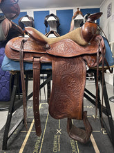 Load image into Gallery viewer, 15&quot; F. Eamor Roper Saddle-Saddle-Evolution Equestrian Co.-Evolution Equestrian Co.
