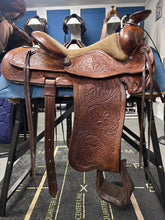 Load image into Gallery viewer, 15&quot; F. Eamor Roper Saddle-Saddle-Evolution Equestrian Co.-Evolution Equestrian Co.
