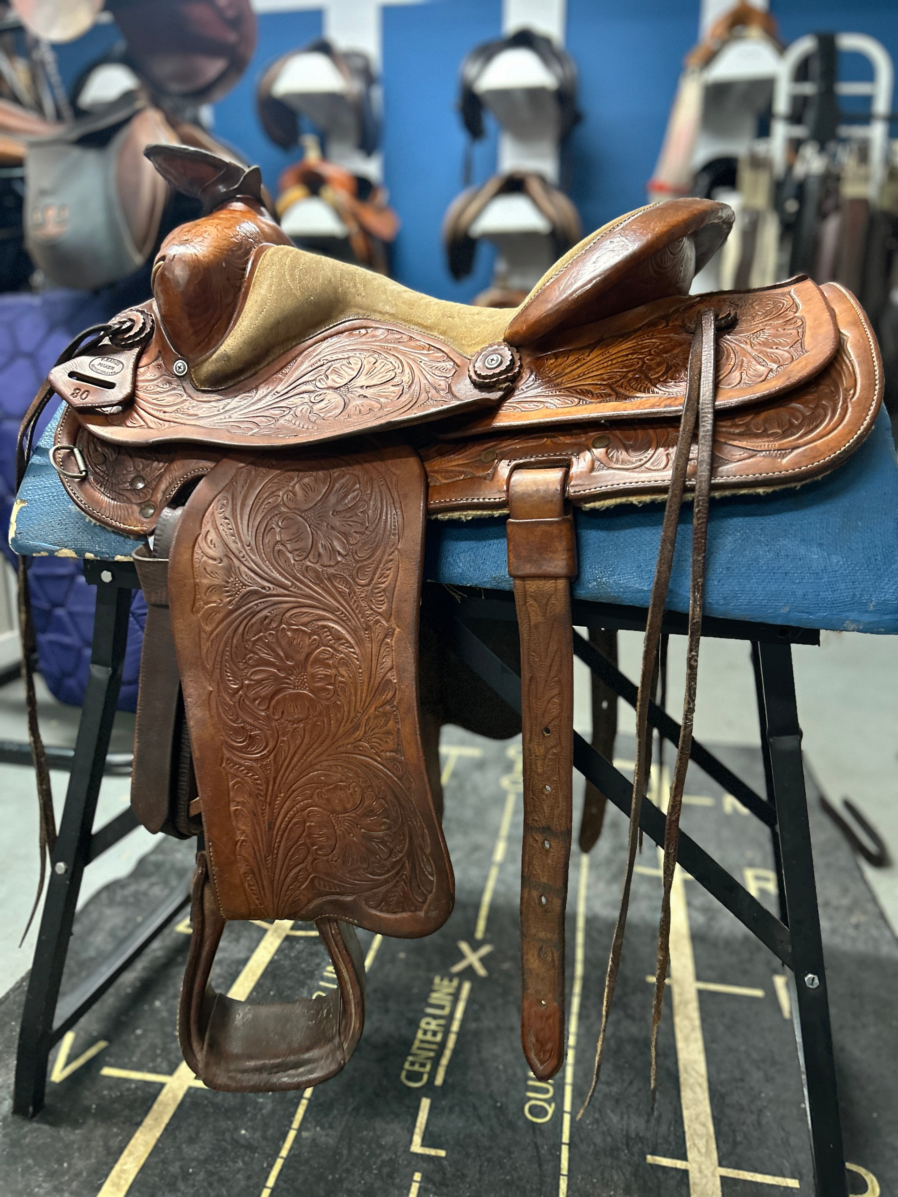 15" F. Eamor Roper Saddle-Saddle-Evolution Equestrian Co.-Evolution Equestrian Co.