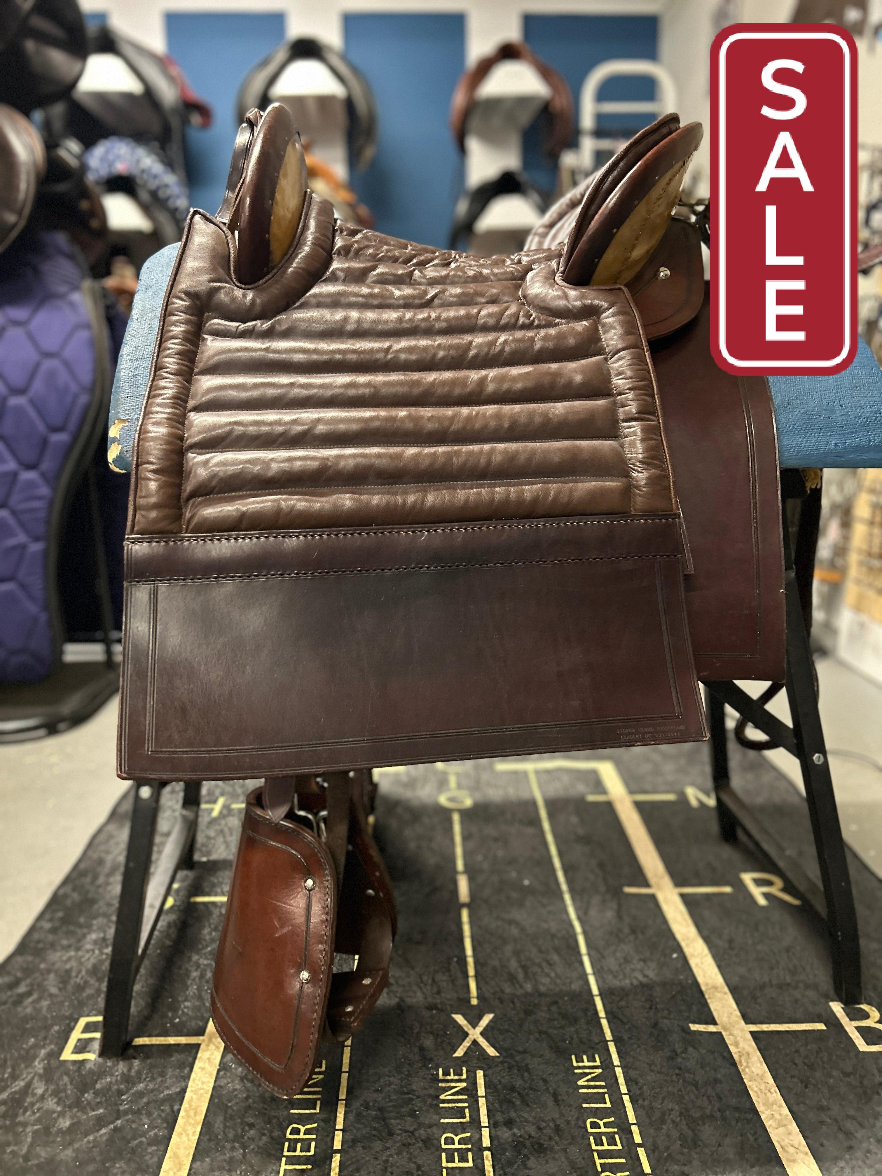 15" Peruvian Work Saddle-Saddle-Consignment-Evolution Equestrian Co.
