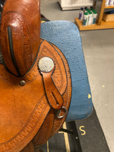 Load image into Gallery viewer, 15” Riders Choice American Made Western Barrel Saddle-Evolution Equestrian Co.-Evolution Equestrian Co.
