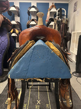 Load image into Gallery viewer, 15” Riders Choice Western Barrel Saddle-Saddle-Consignment-Evolution Equestrian Co.
