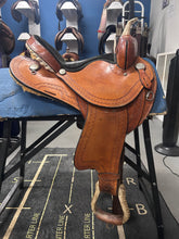 Load image into Gallery viewer, 15” Riders Choice Western Barrel Saddle-Saddle-Consignment-Evolution Equestrian Co.
