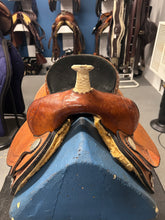 Load image into Gallery viewer, 15” Riders Choice Western Barrel Saddle-Saddle-Consignment-Evolution Equestrian Co.
