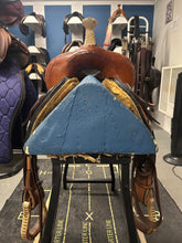Load image into Gallery viewer, 15” Riders Choice Western Barrel Saddle-Saddle-Consignment-Evolution Equestrian Co.
