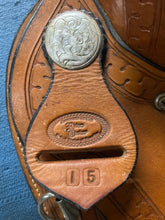 Load image into Gallery viewer, 15” Riders Choice American Made Western Barrel Saddle-Evolution Equestrian Co.-Evolution Equestrian Co.
