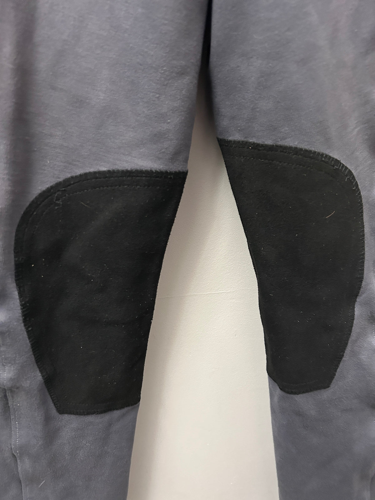 FOAL Grey Kneepatch Breeches Large
