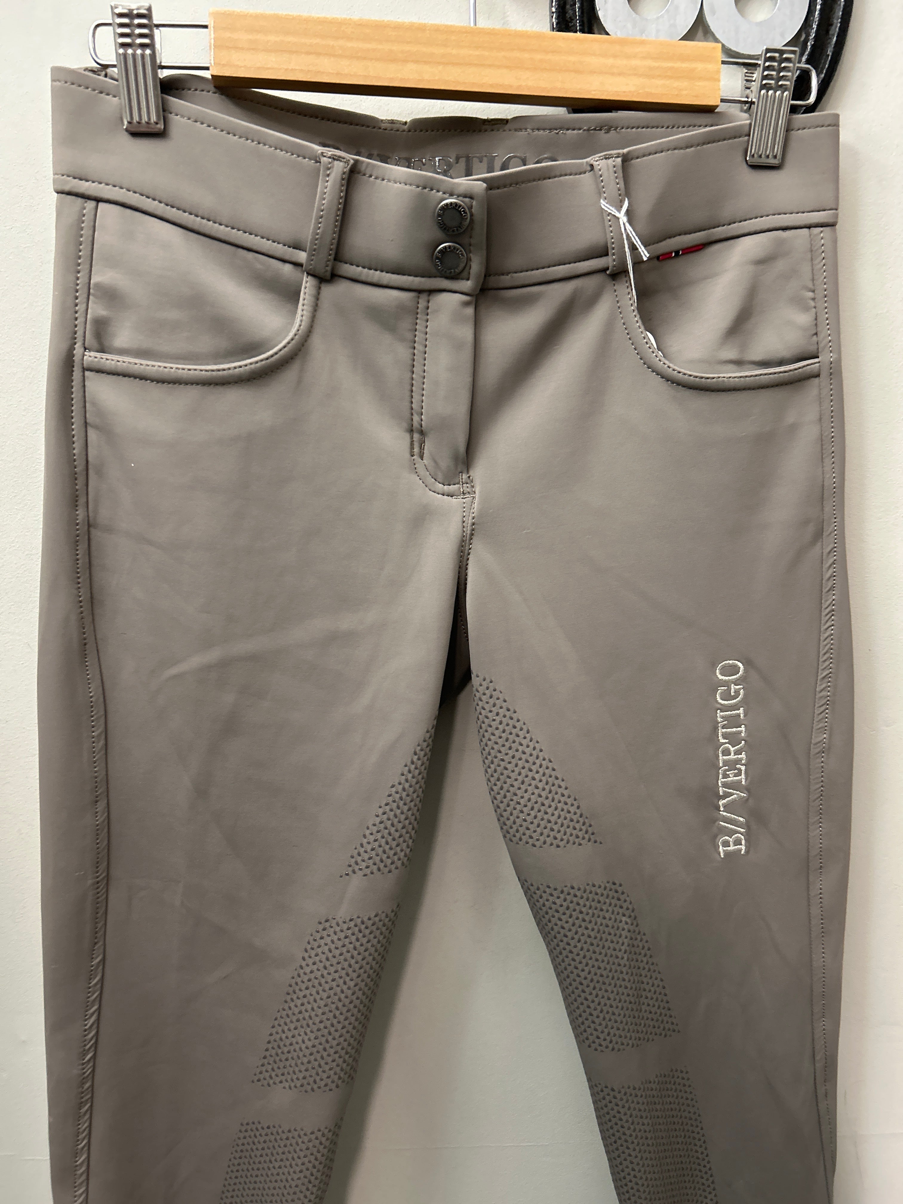 B Vertigo Stone Full Seat Breeches 26