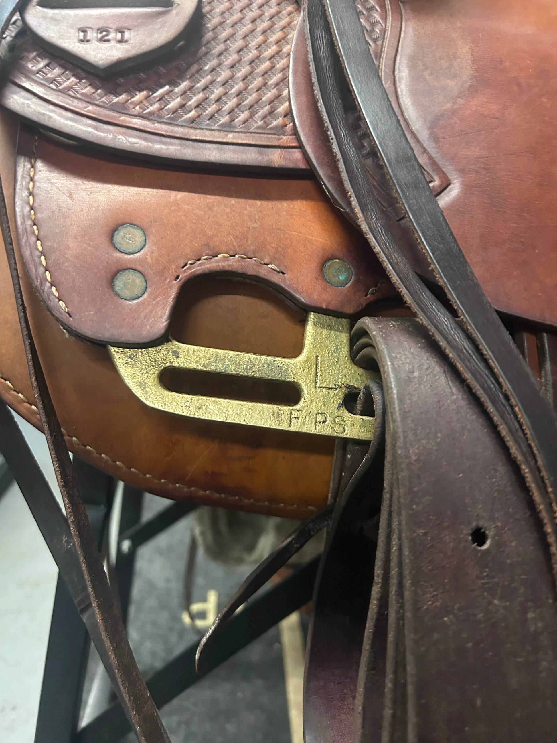 15.5" American Saddlery Mastercraft Roper-Saddle-Consignment-Evolution Equestrian Co.