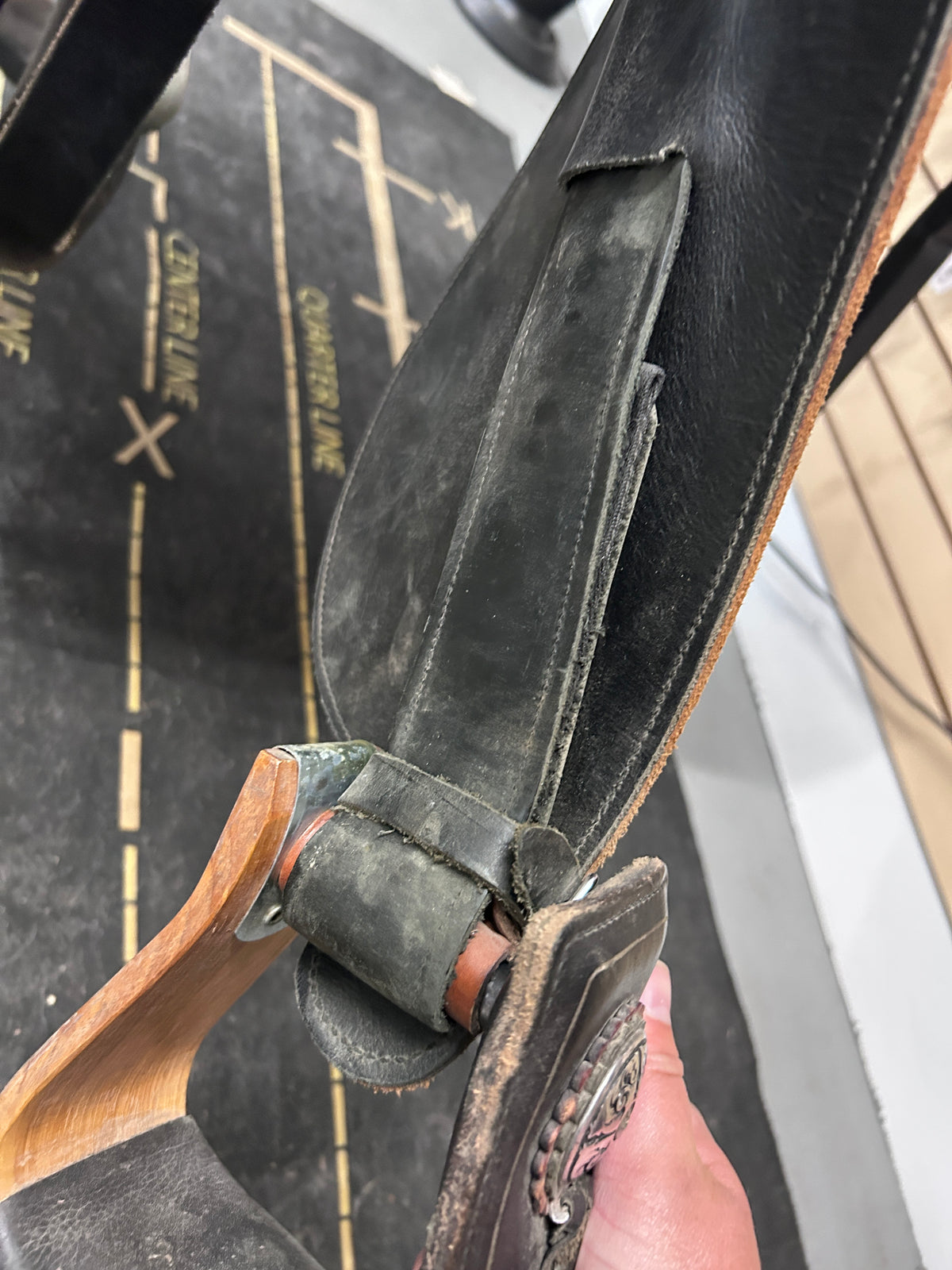 15.5" EZ-Fit Custom Western Saddle-Saddle-Consignment-Evolution Equestrian Co.