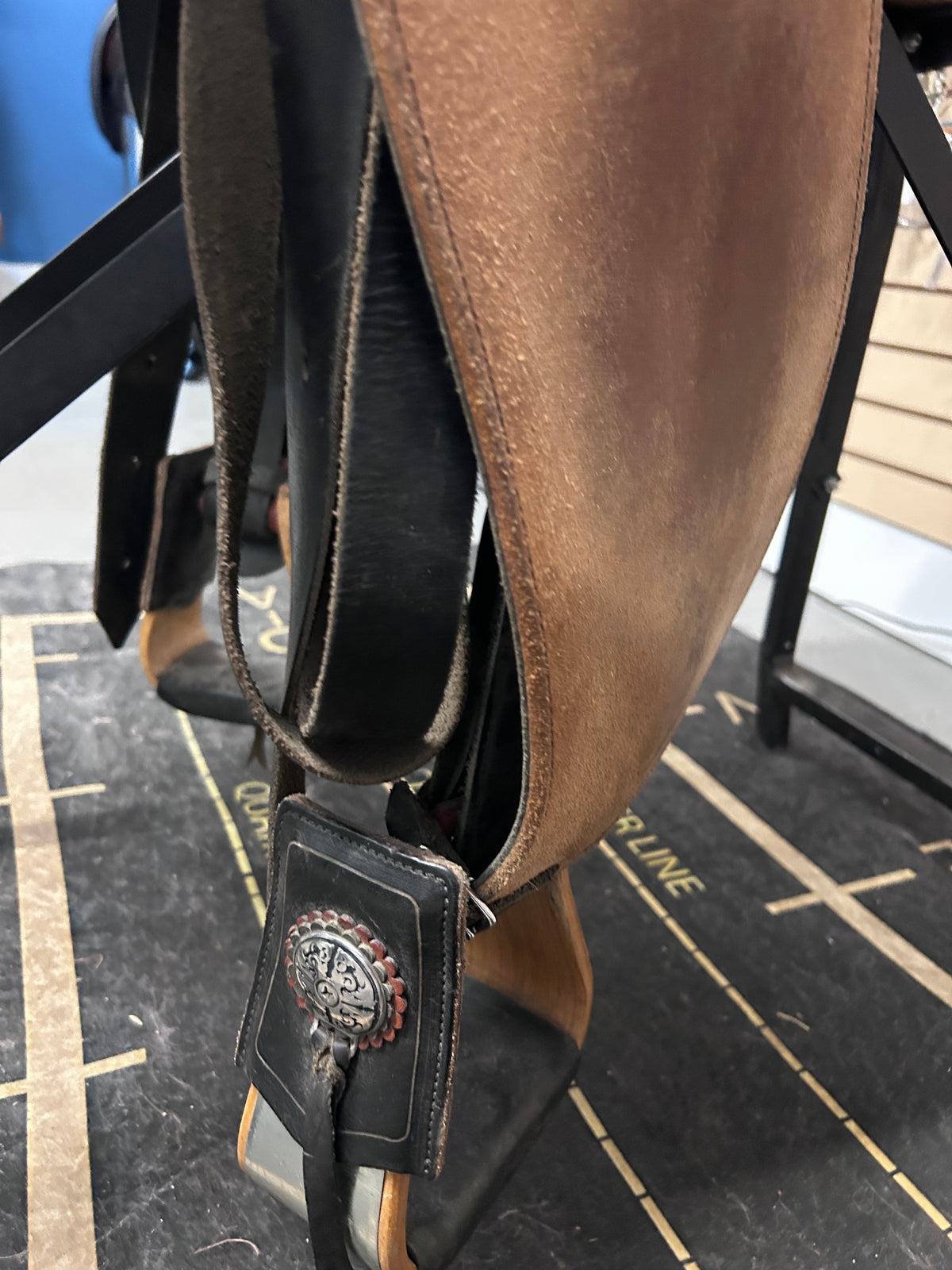 15.5" EZ-Fit Custom Western Saddle-Saddle-Consignment-Evolution Equestrian Co.