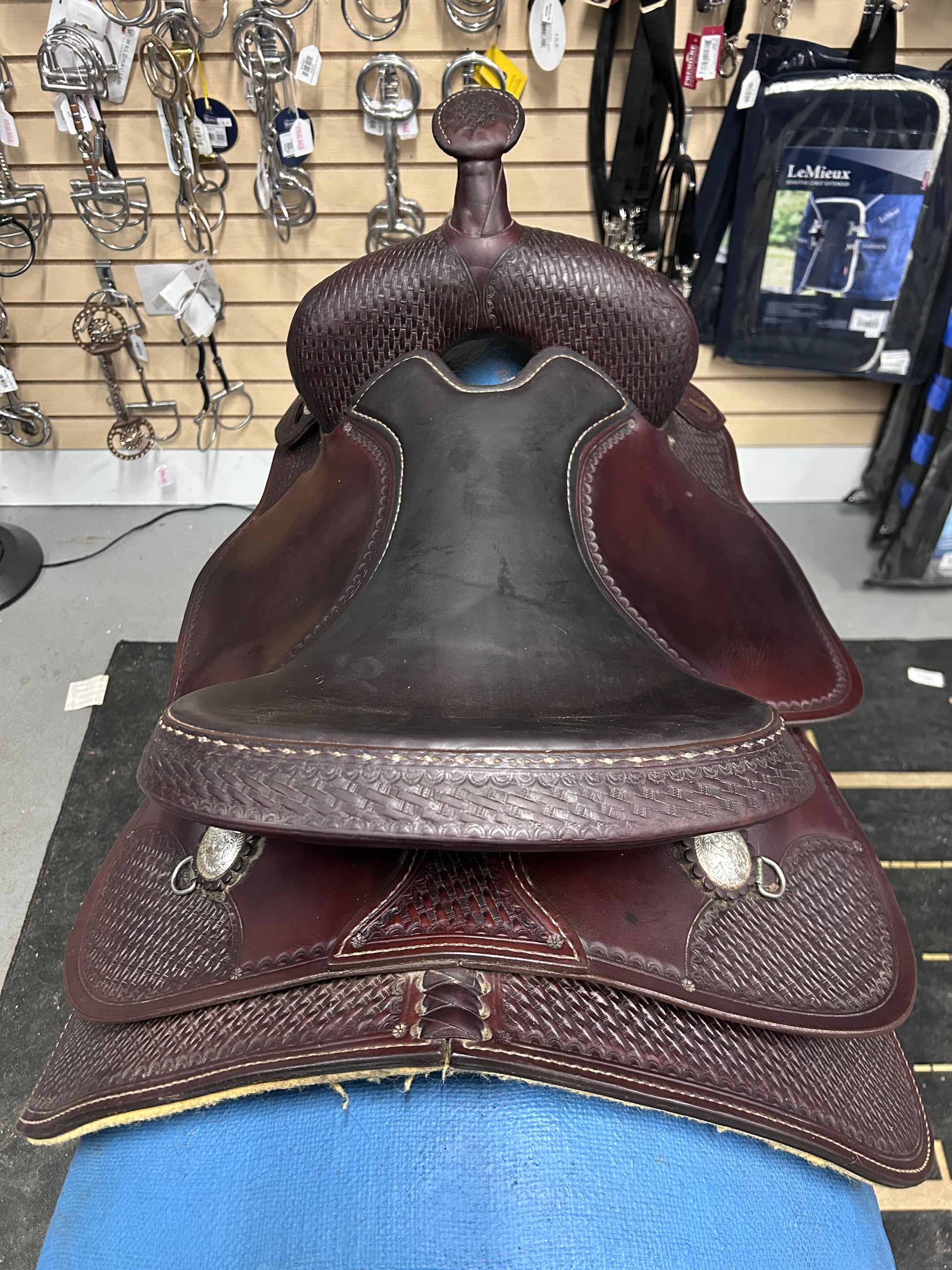 16" Crates Trail Saddle-Saddle-Evolution Equestrian Co.-Evolution Equestrian Co.