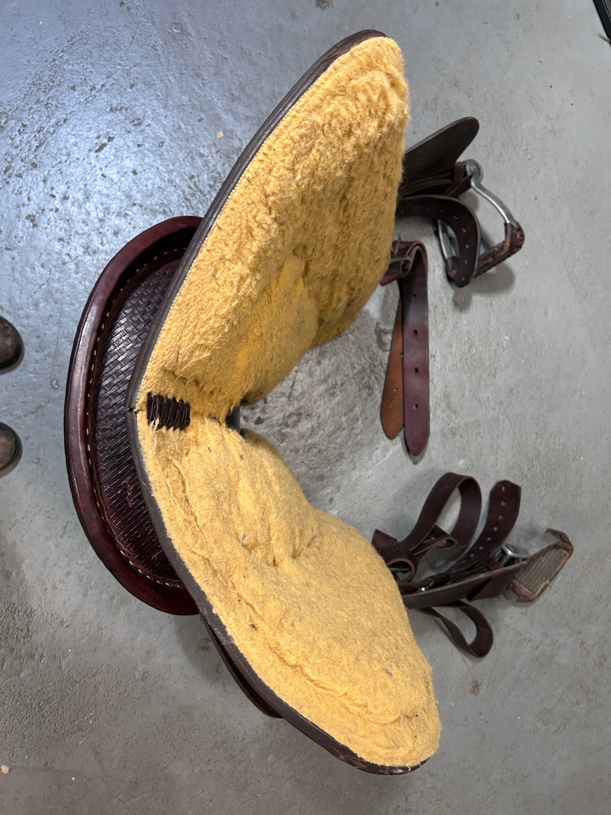 16" Crates Trail Saddle-Saddle-Consignment-Evolution Equestrian Co.