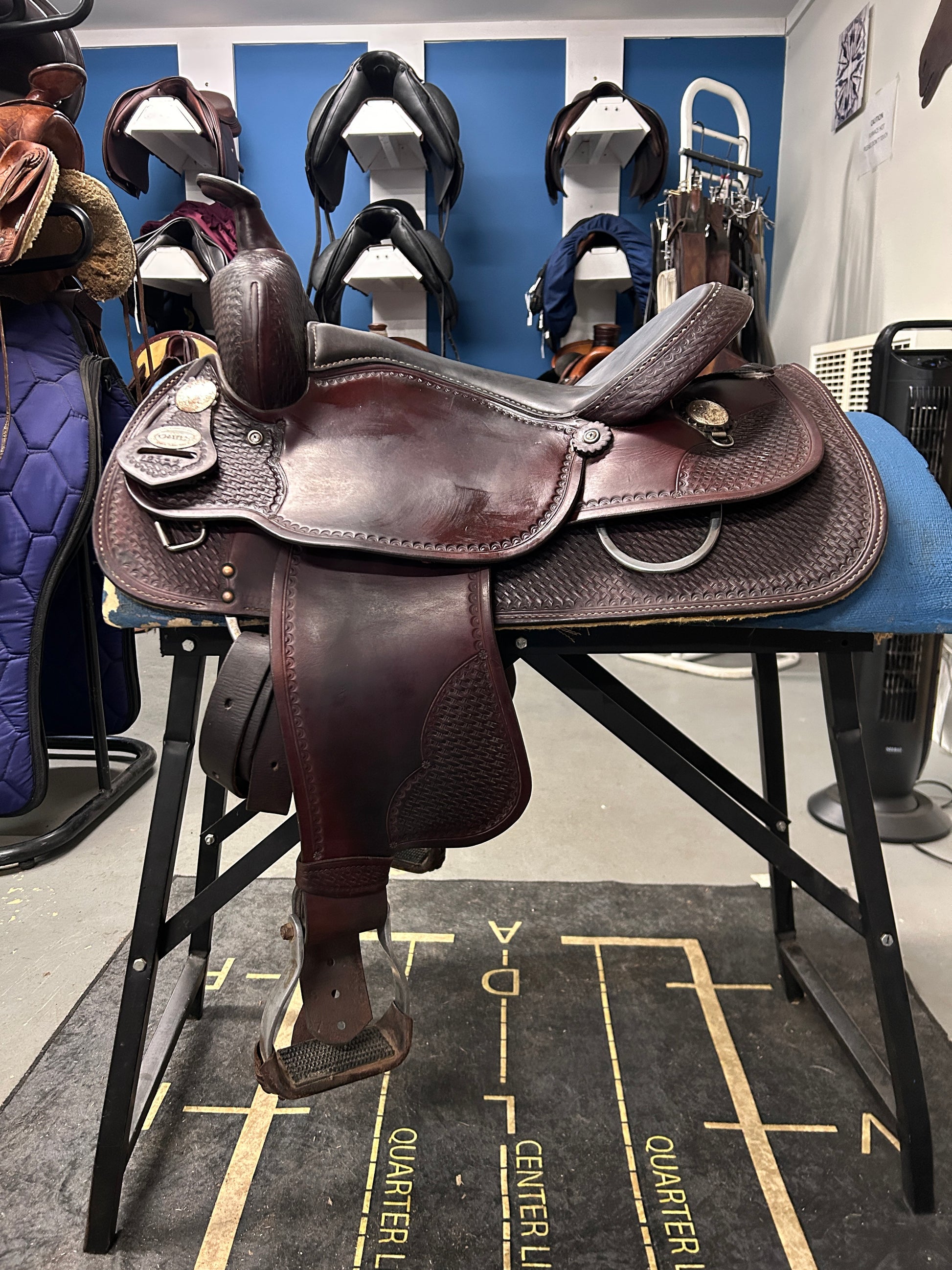 16" Crates Trail Saddle-Saddle-Evolution Equestrian Co.-Evolution Equestrian Co.