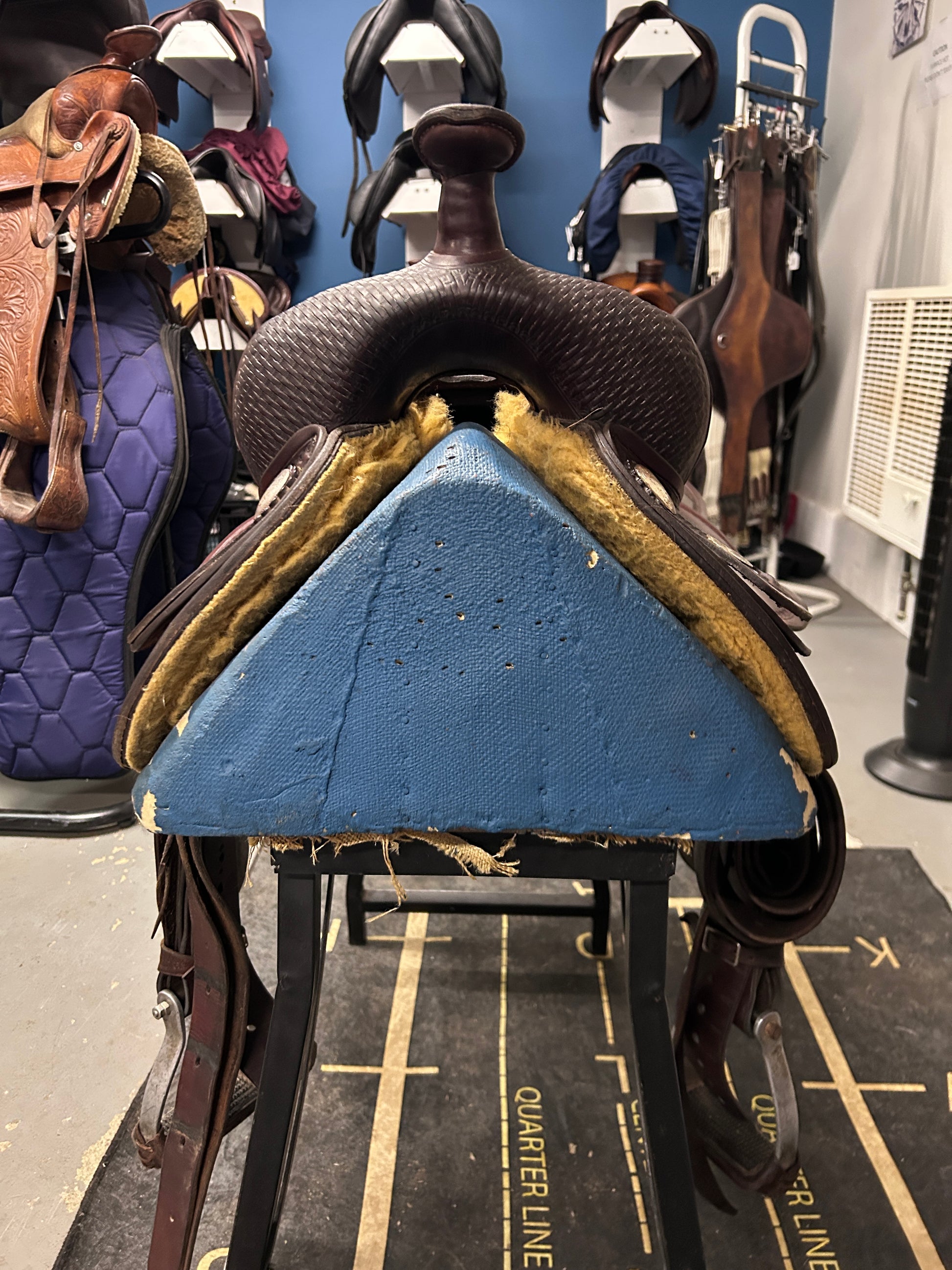 16" Crates Trail Saddle-Saddle-Evolution Equestrian Co.-Evolution Equestrian Co.