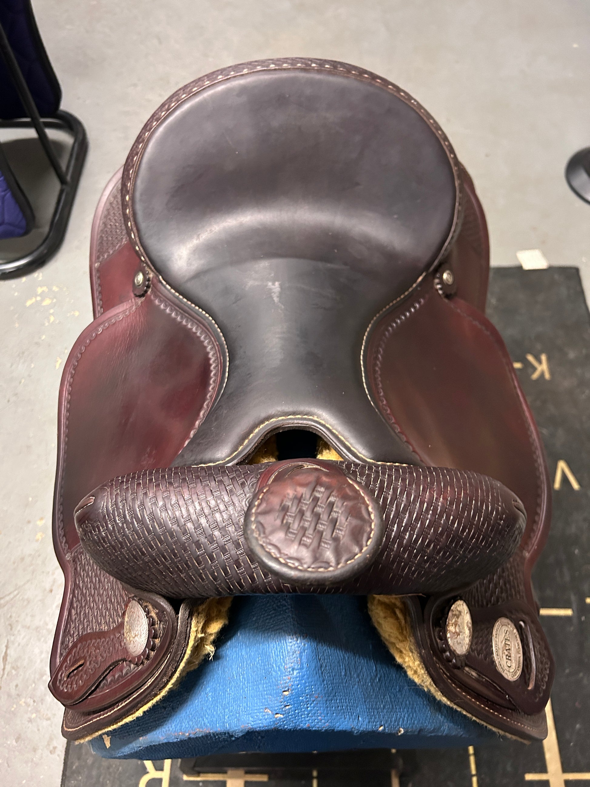 16" Crates Trail Saddle-Saddle-Evolution Equestrian Co.-Evolution Equestrian Co.