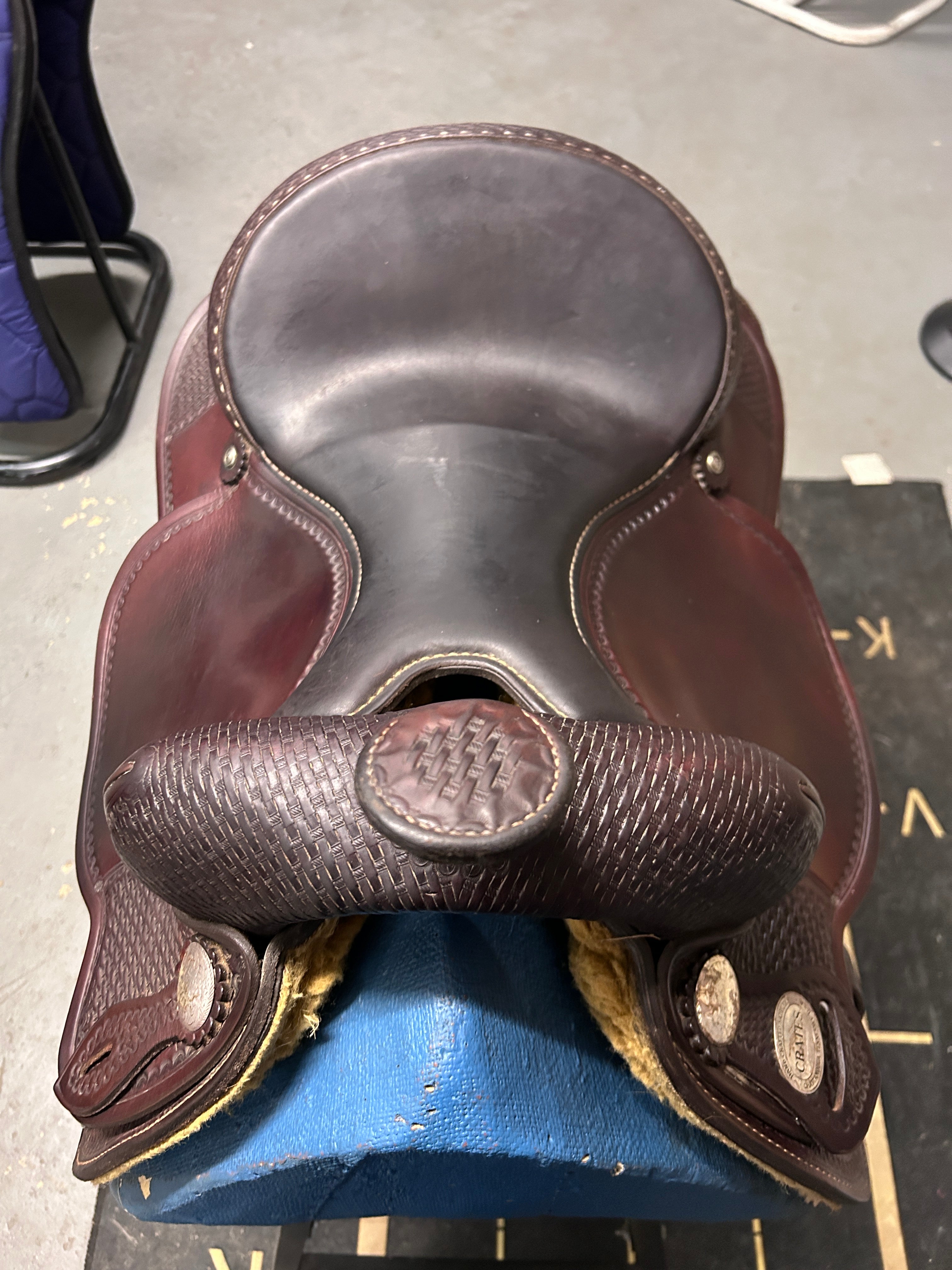 16" Crates Trail Saddle-Saddle-Evolution Equestrian Co.-Evolution Equestrian Co.