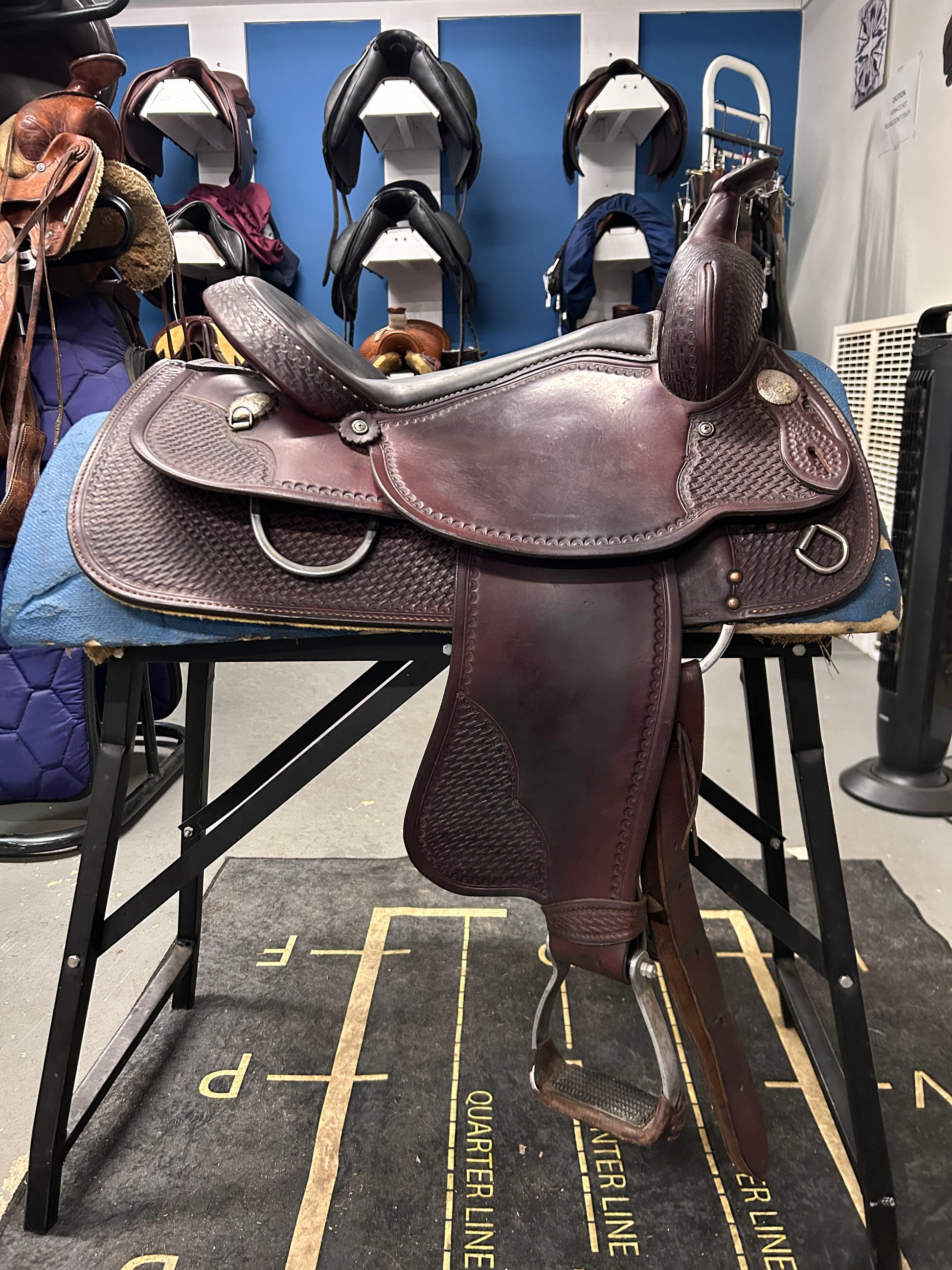16" Crates Trail Saddle-Saddle-Evolution Equestrian Co.-Evolution Equestrian Co.