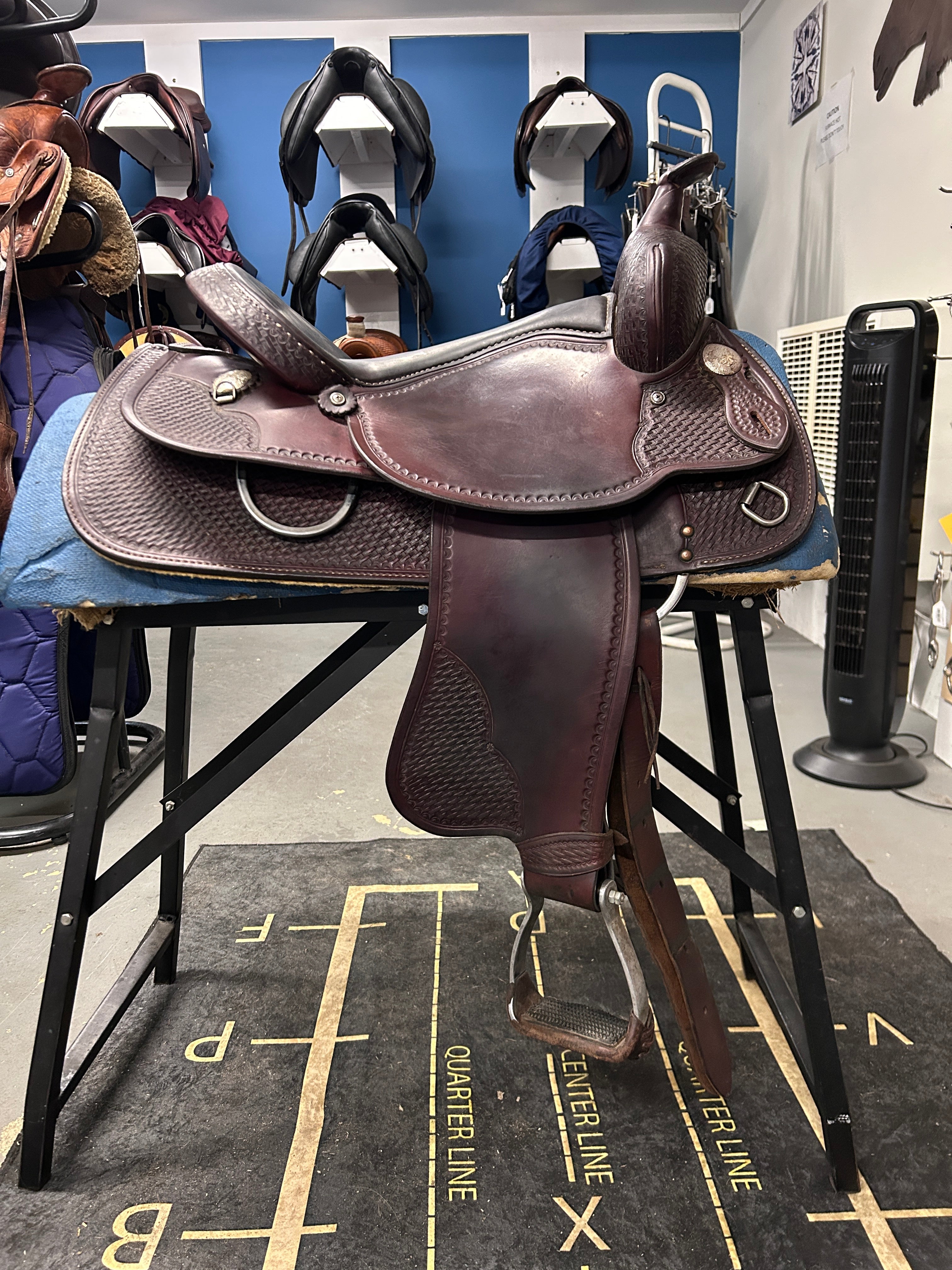 16" Crates Trail Saddle-Saddle-Evolution Equestrian Co.-Evolution Equestrian Co.