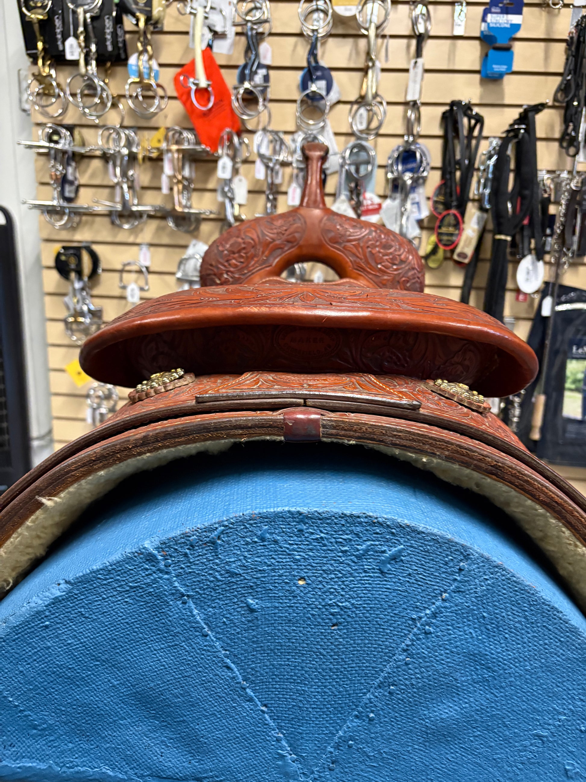 16" Irvines Custom Ranch Cutter-Saddle-Consignment-Evolution Equestrian Co.