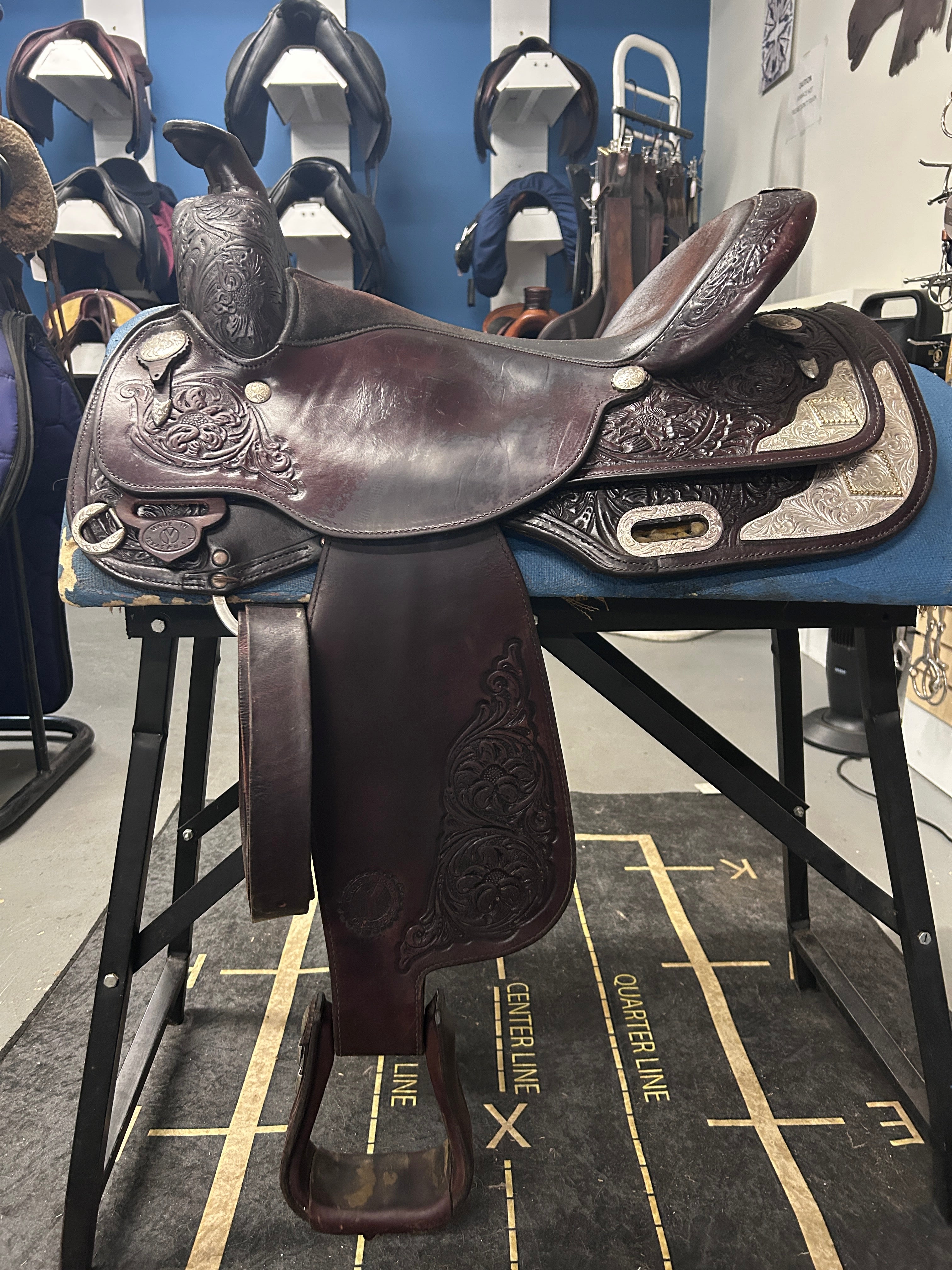 16"Circle Y Equitation Western Saddle-Saddle-Consignment-Evolution Equestrian Co.