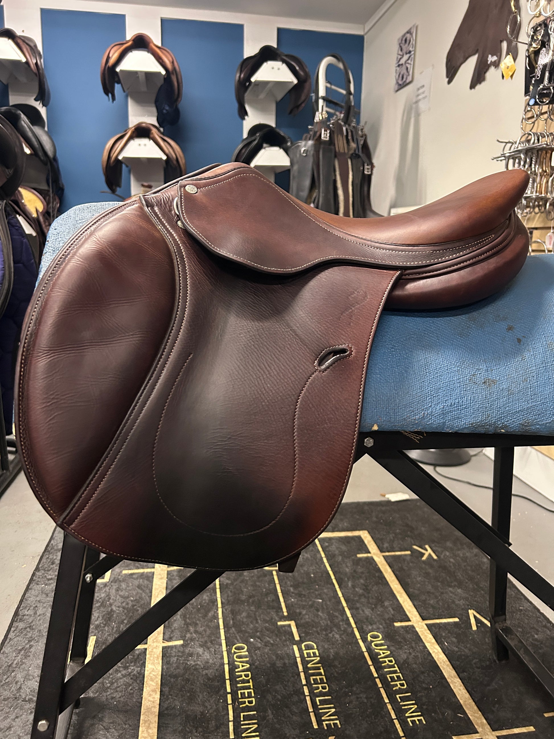 16.5" Antares Classique Close Contact Saddle-Saddle-Consignment-Evolution Equestrian Co.