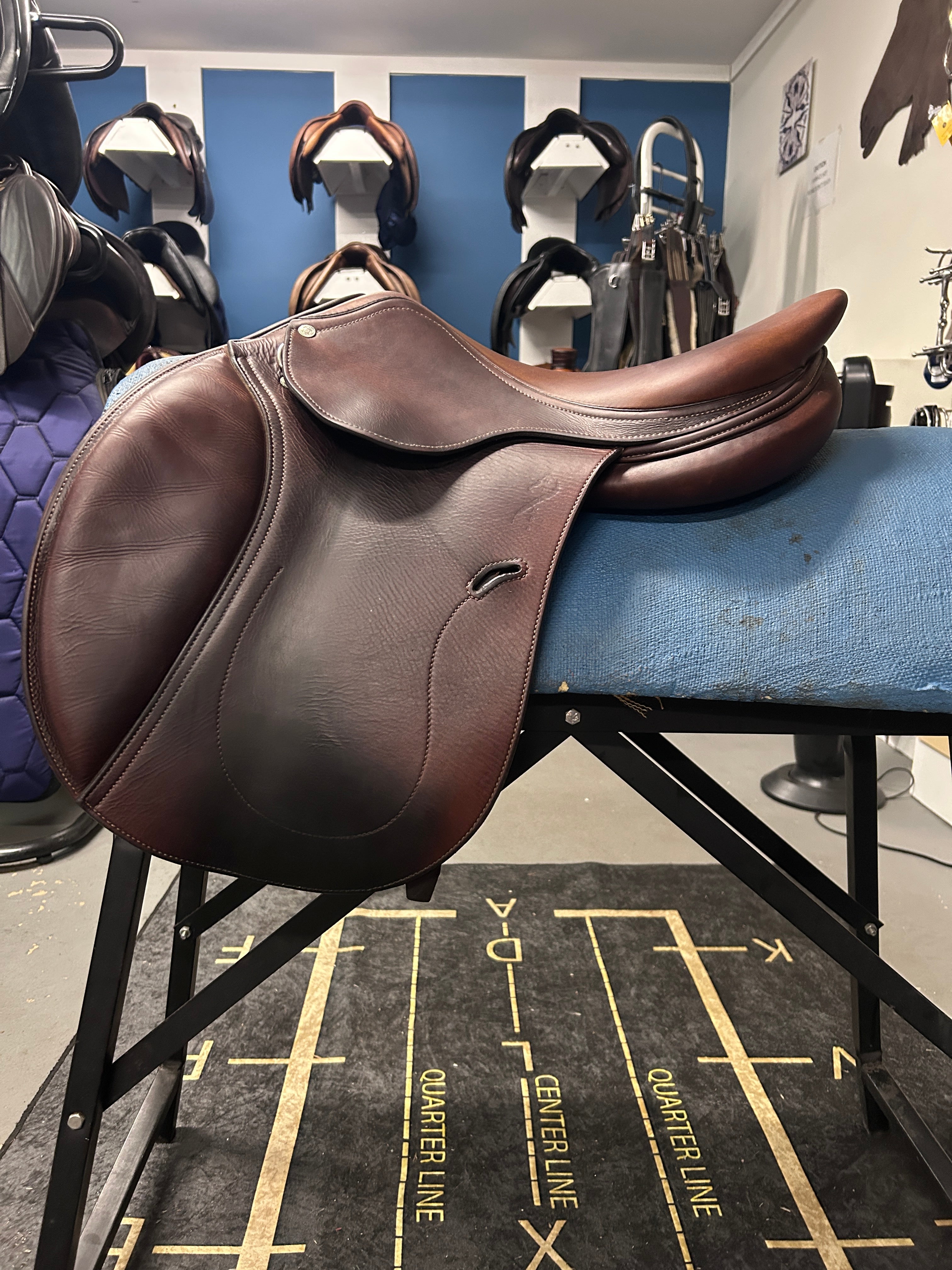 16.5" Antares Classique Close Contact Saddle-Saddle-Consignment-Evolution Equestrian Co.