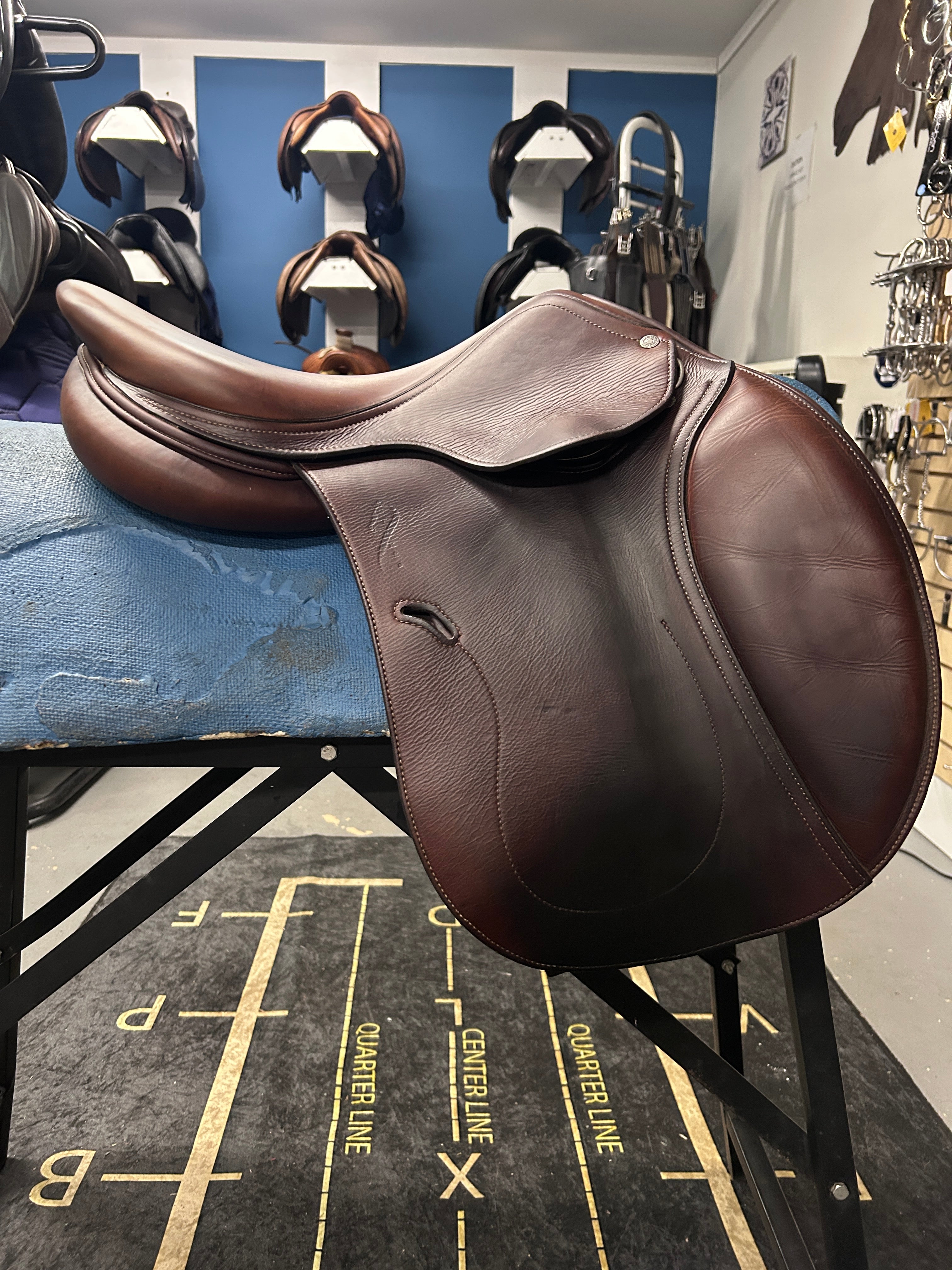 16.5" Antares Classique Close Contact Saddle-Saddle-Consignment-Evolution Equestrian Co.