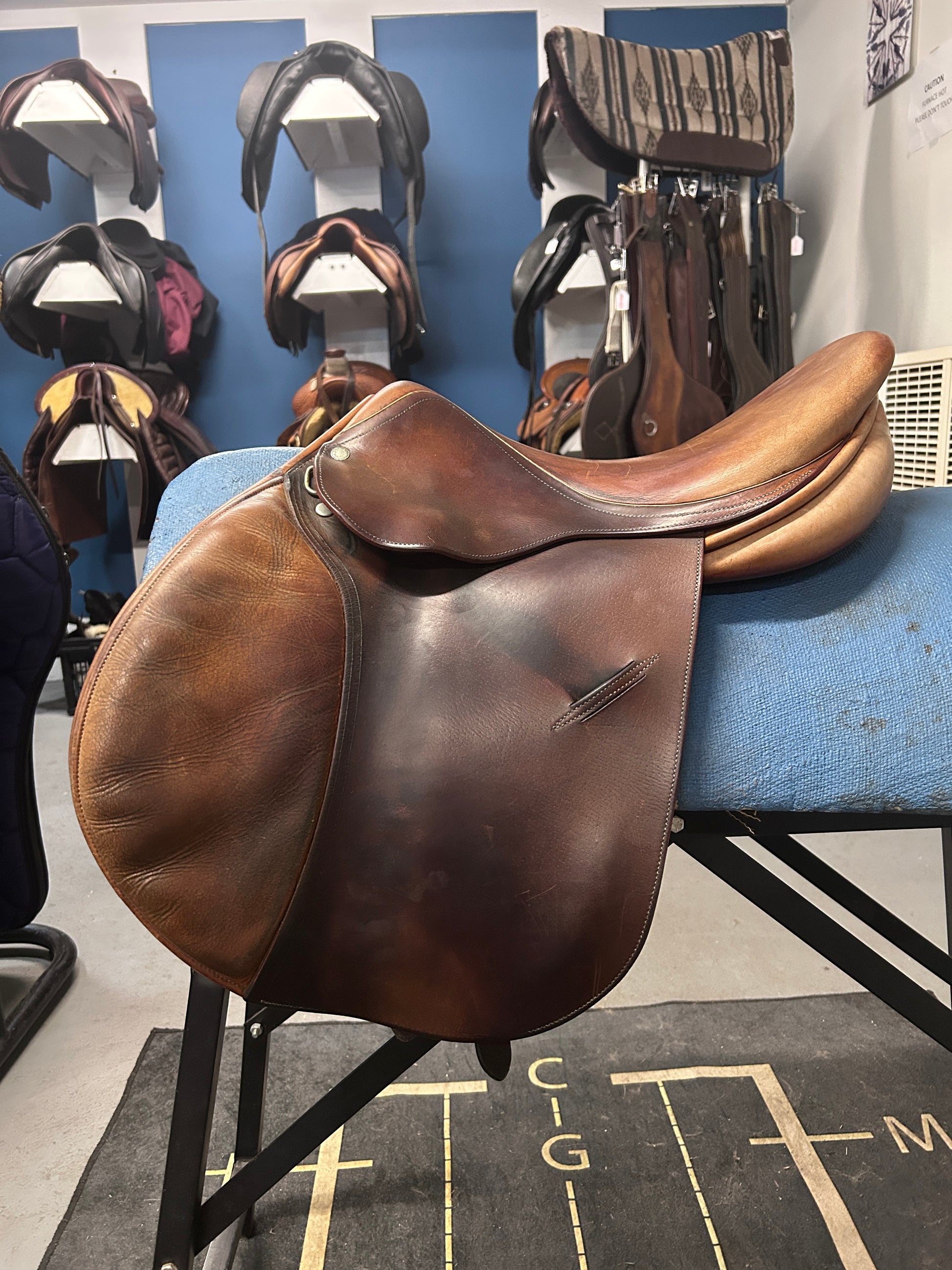 16.5" Childeric FM Close Contact Saddle-Saddle-Consignment-Evolution Equestrian Co.
