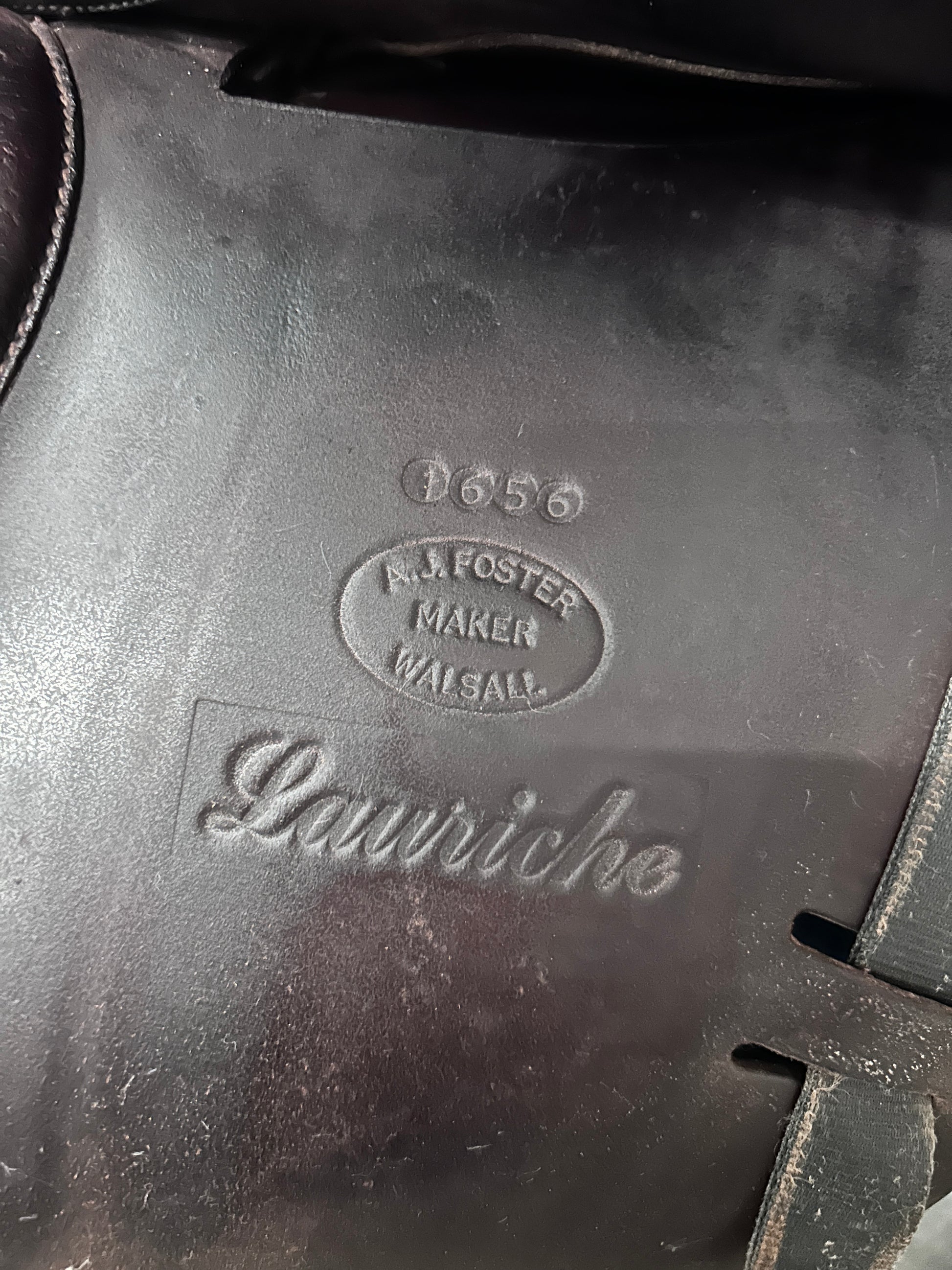 16.5" Lauriche AJ Foster Dressage Saddle-Saddle-Consignment-Evolution Equestrian Co.