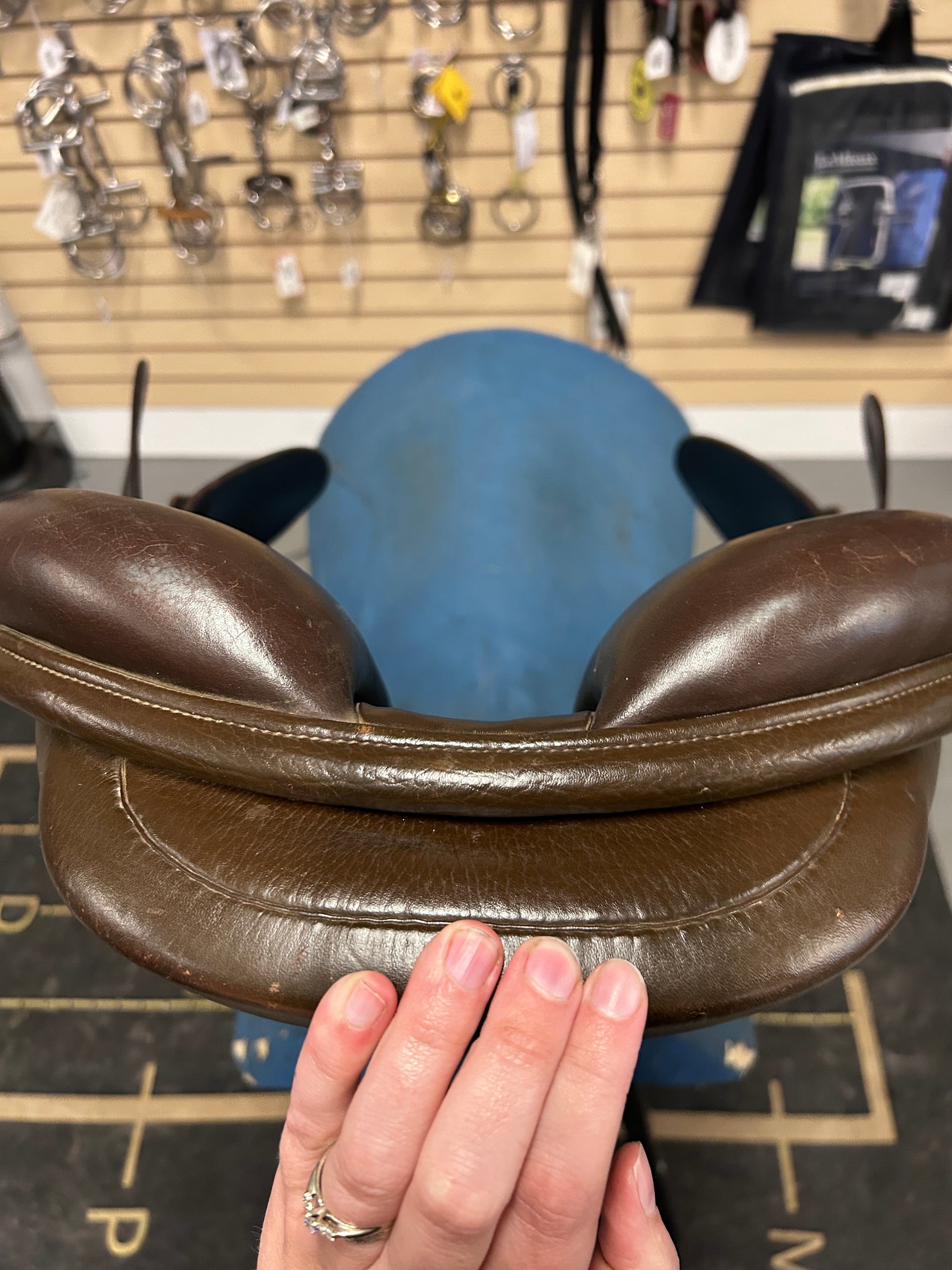 16.5" Lauriche AJ Foster Dressage Saddle-Saddle-Consignment-Evolution Equestrian Co.
