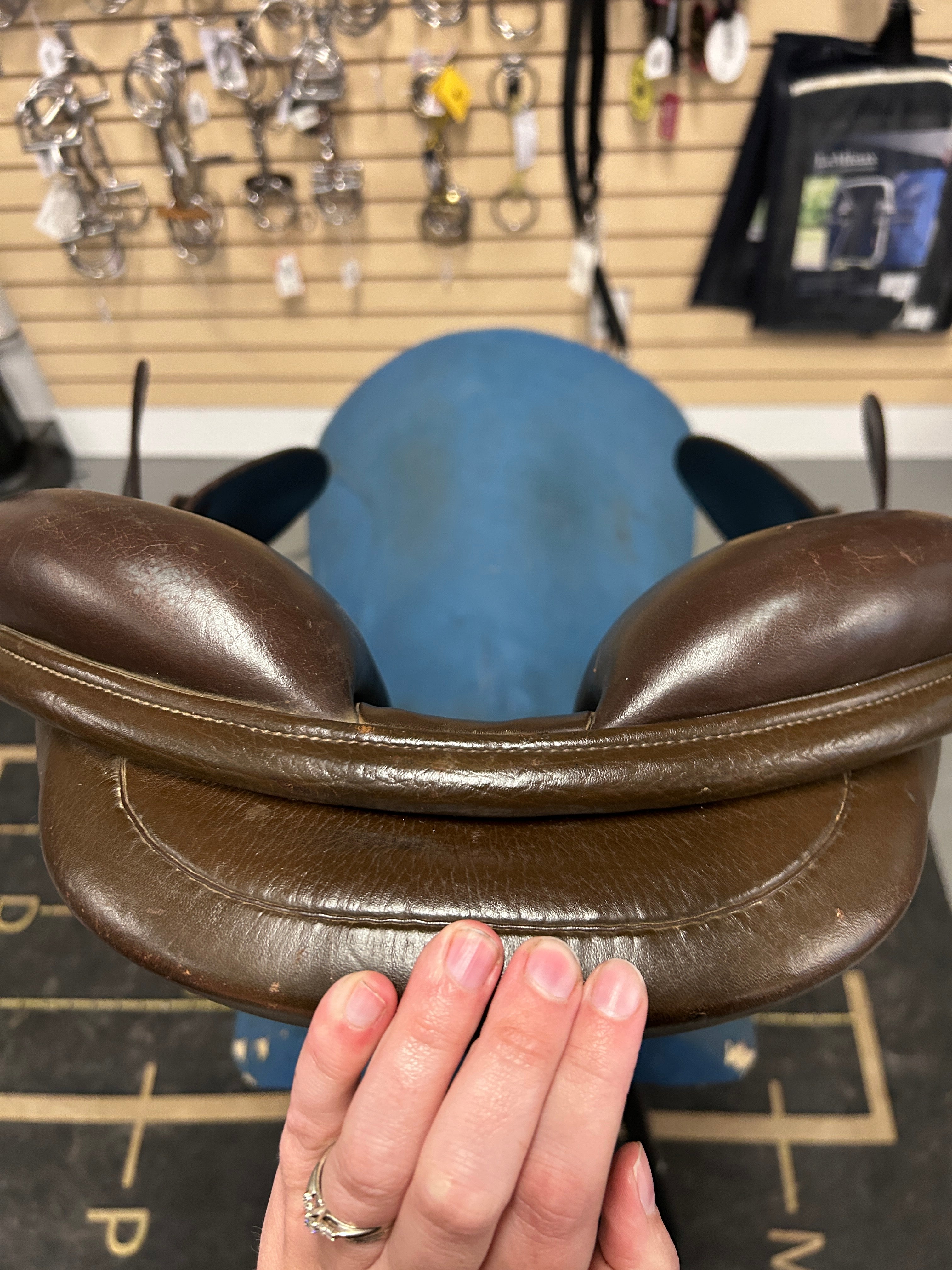 16.5" Lauriche AJ Foster Dressage Saddle-Saddle-Consignment-Evolution Equestrian Co.