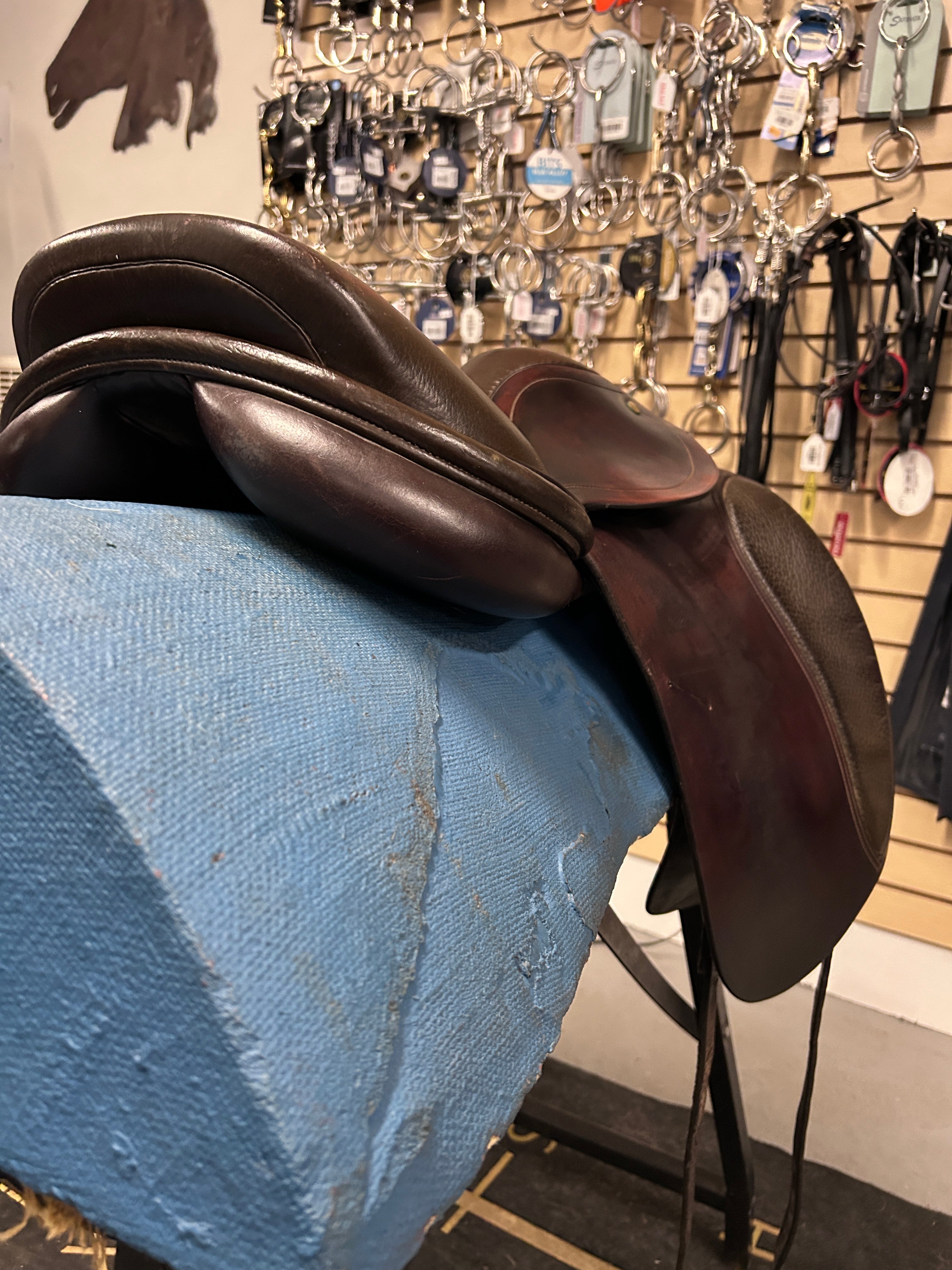 16.5" Lauriche AJ Foster Dressage Saddle-Saddle-Consignment-Evolution Equestrian Co.