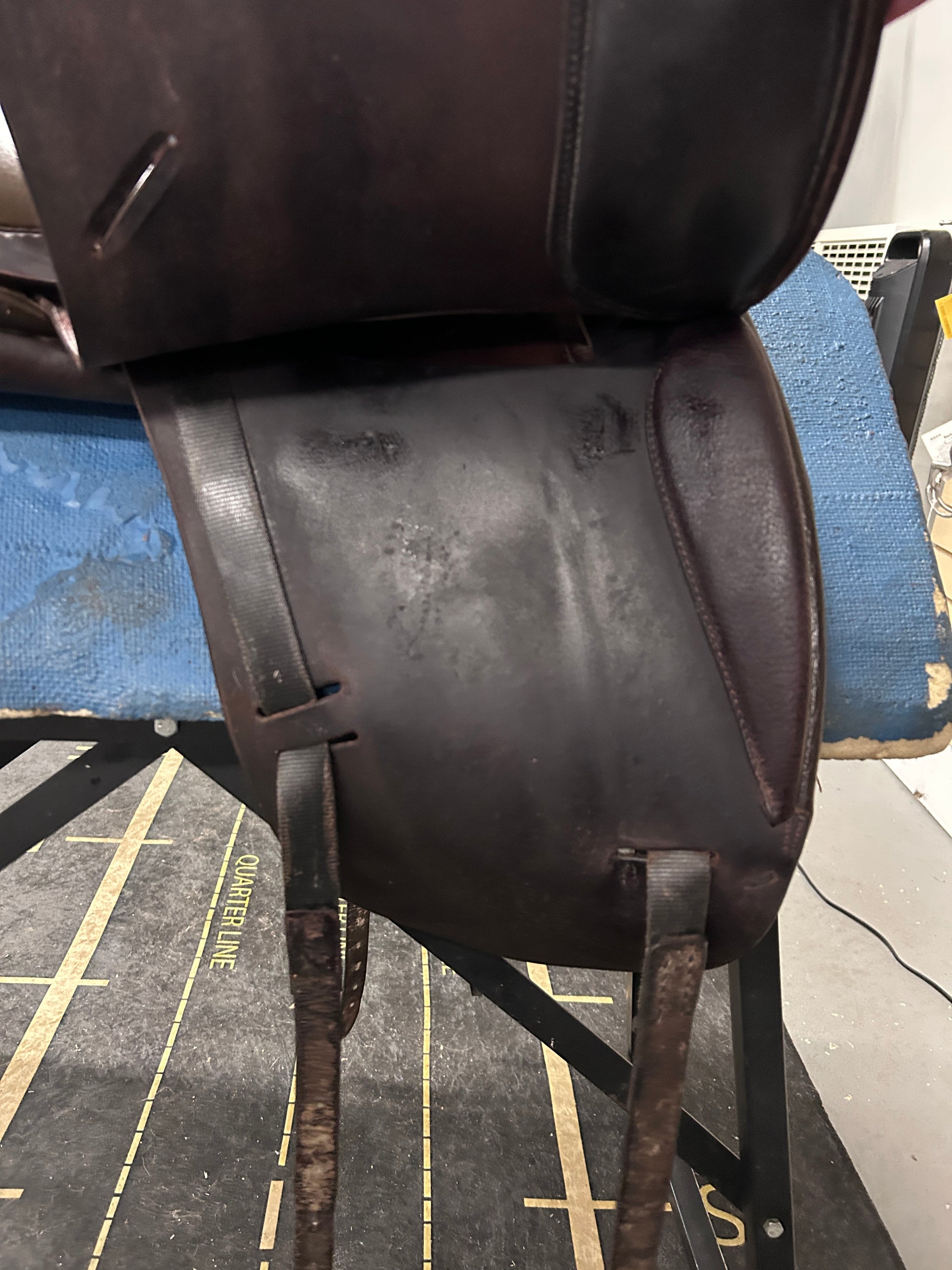 16.5" Lauriche AJ Foster Dressage Saddle-Saddle-Consignment-Evolution Equestrian Co.