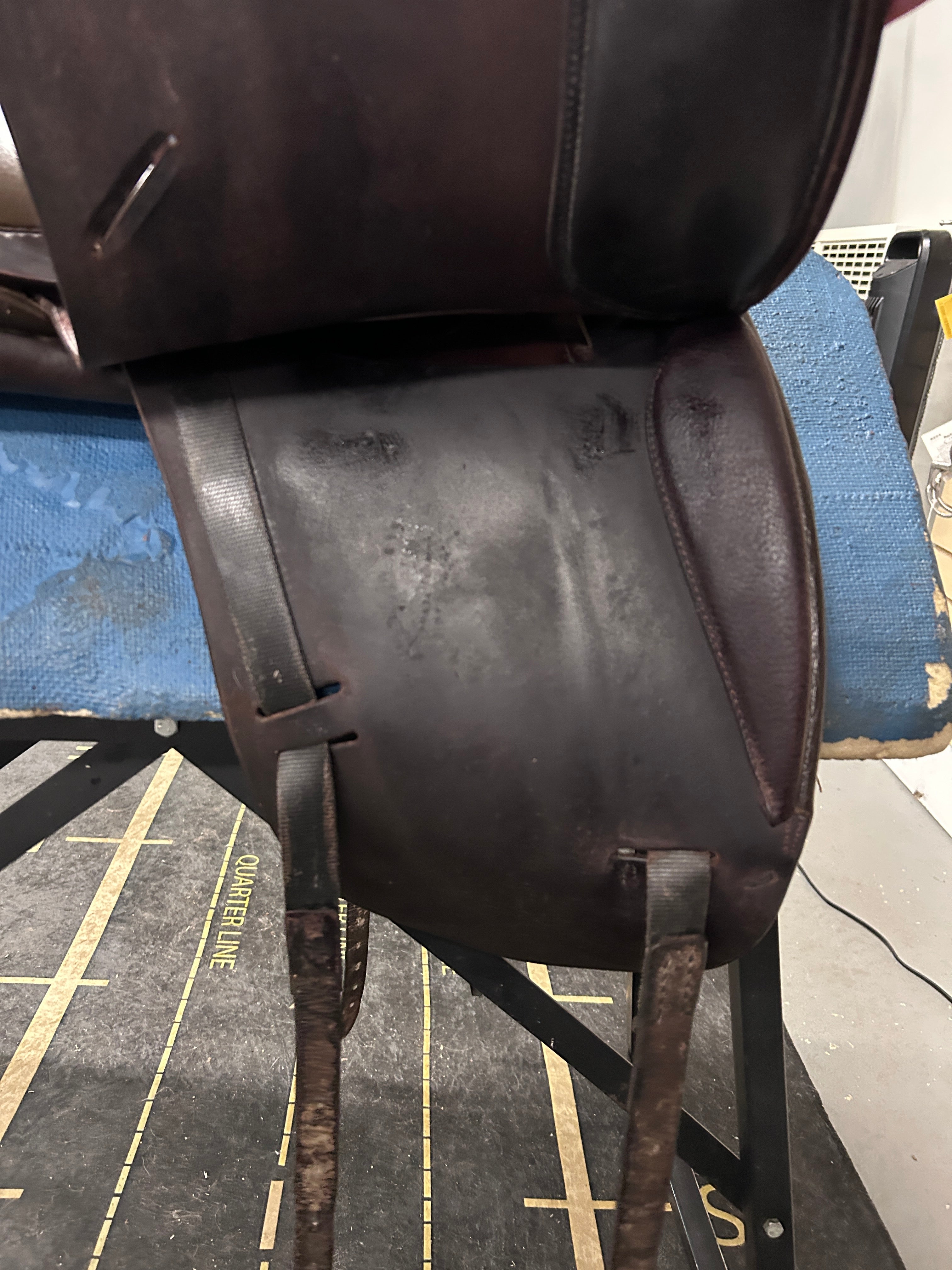 16.5" Lauriche AJ Foster Dressage Saddle-Saddle-Consignment-Evolution Equestrian Co.