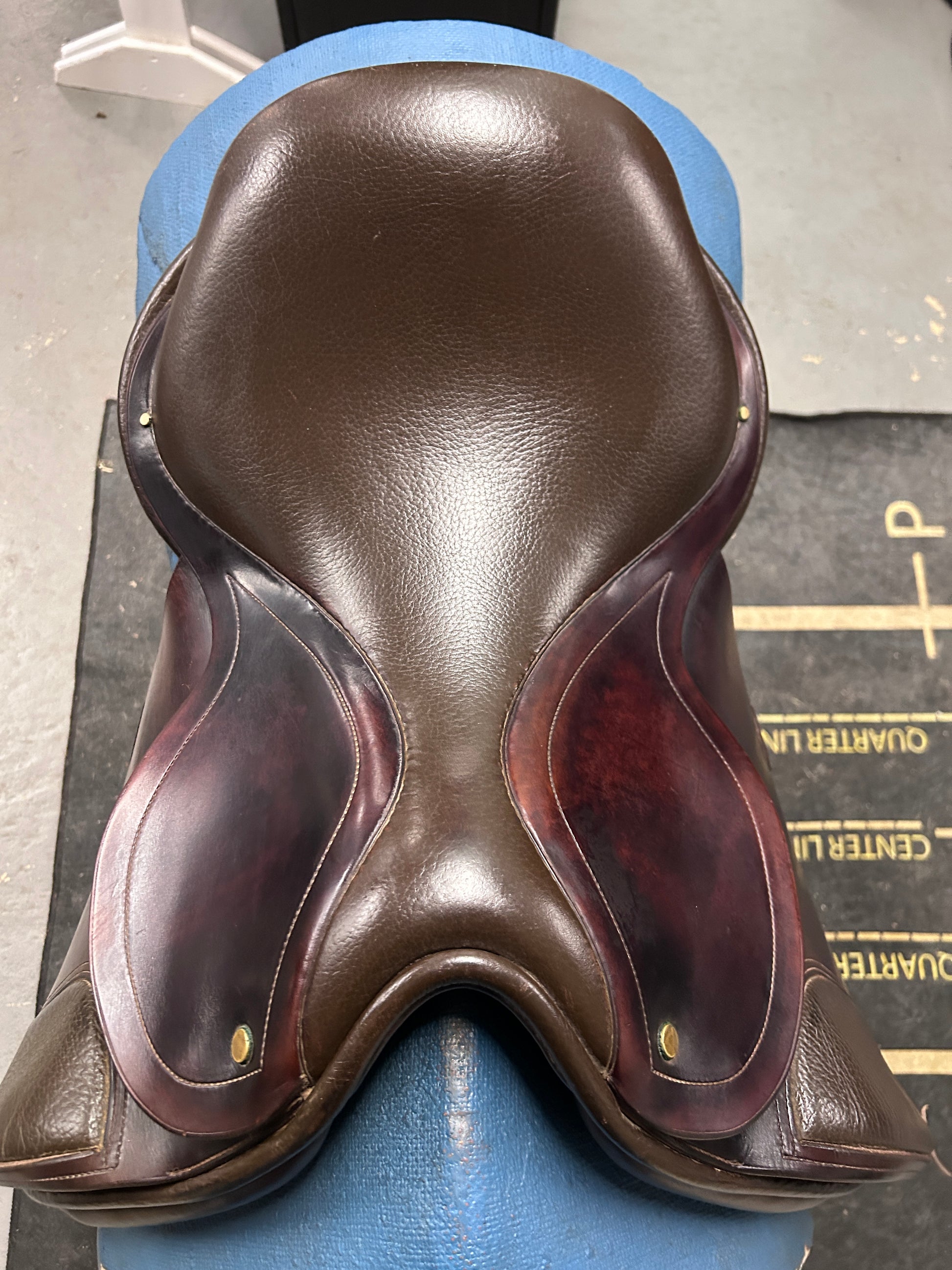 16.5" Lauriche AJ Foster Dressage Saddle-Saddle-Consignment-Evolution Equestrian Co.